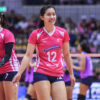 Jia de Guzman during the Creamline versus Choco Mucho Game