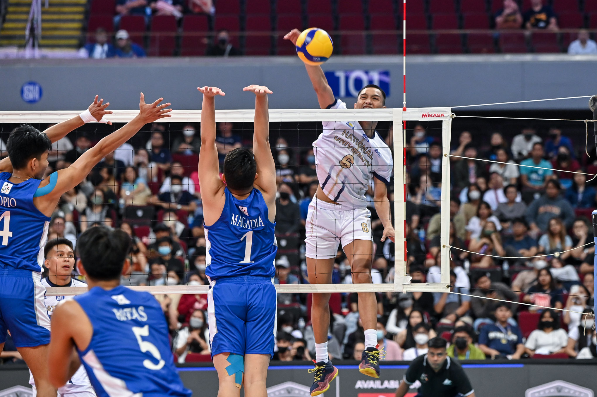UAAP85-MVB-BUDS-BUDDIN-2349 Buddin admits bright lights of MOA got best of him in NU debut News NU UAAP Volleyball - philippine sports news