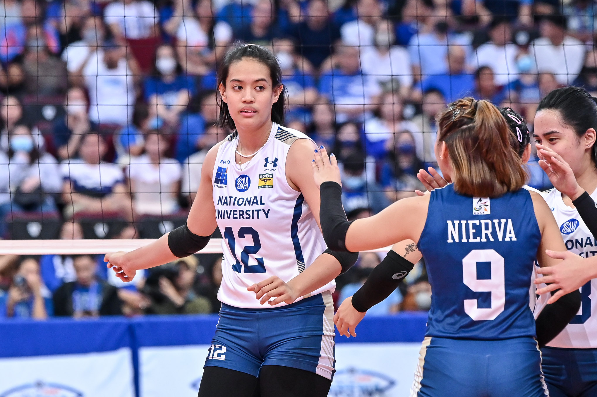 UAAP85-WVB-ALY-SOLOMON-1851 Despite impressive season debut, Solomon, Belen admit NU still rusty News NU UAAP Volleyball - philippine sports news