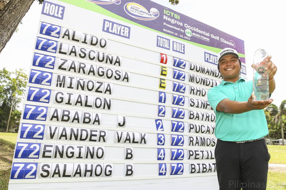 2023-PGT-Negros-Occidental-Alido-2 PGT: Ira Alido torches field with 64, edges Tony Lascuna by 1 Golf News PGT - philippine sports news