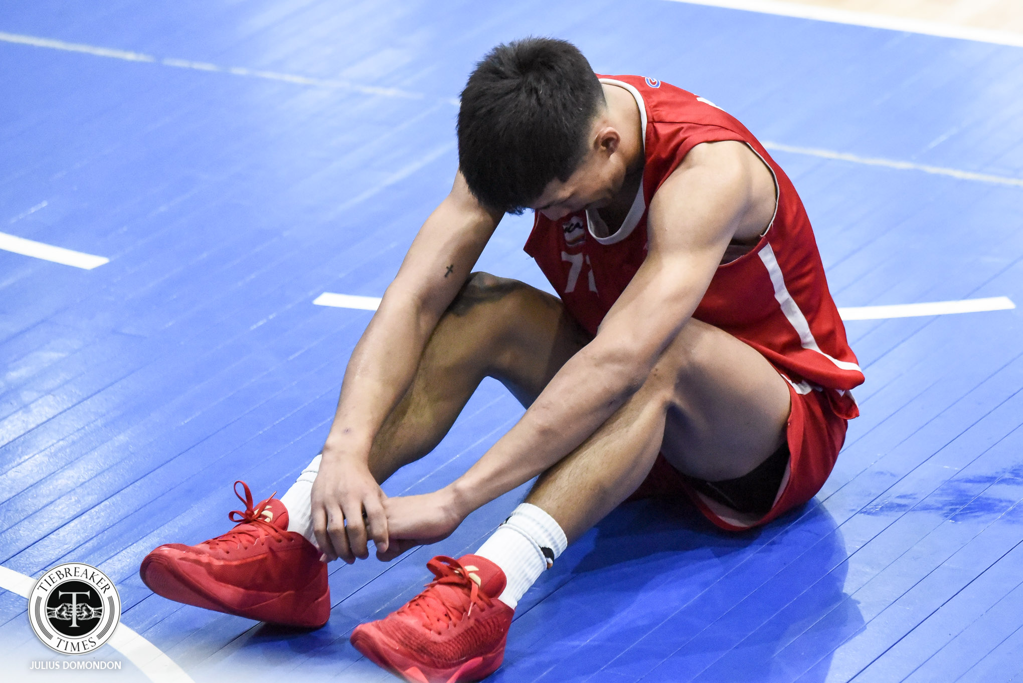 NCAA-98-San-Beda-vs-LSGH-Chris-Hubilla 'Barkada'-turned-rivals Ritualo, Roldan relish epic NCAA matchups Basketball CSB NCAA News SBC - philippine sports news