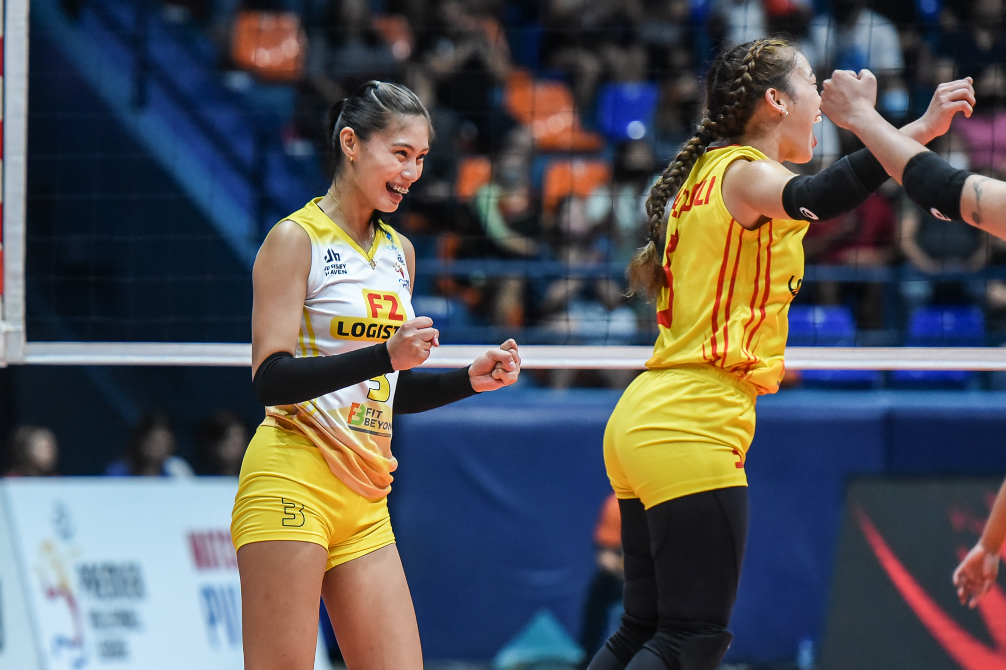 PVL-2023-F2-vs.-Army-Ivy-Lacsina-1754 Ivy Lacsina excels as F2 Logistics' emerging open spiker News PVL Volleyball - philippine sports news
