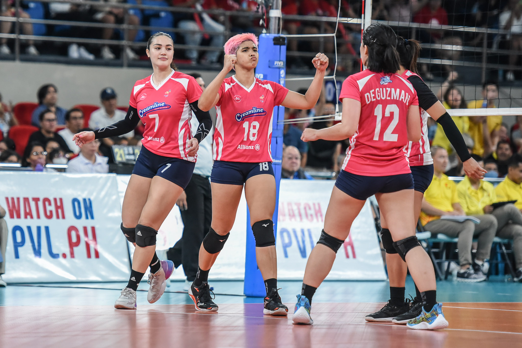 PVL-2023-F2-vs.-Creamline-Tots-Carlos-9219-1 Tots Carlos glad to have Alyssa Valdez as added Creamline 'coach' News PVL Volleyball - philippine sports news