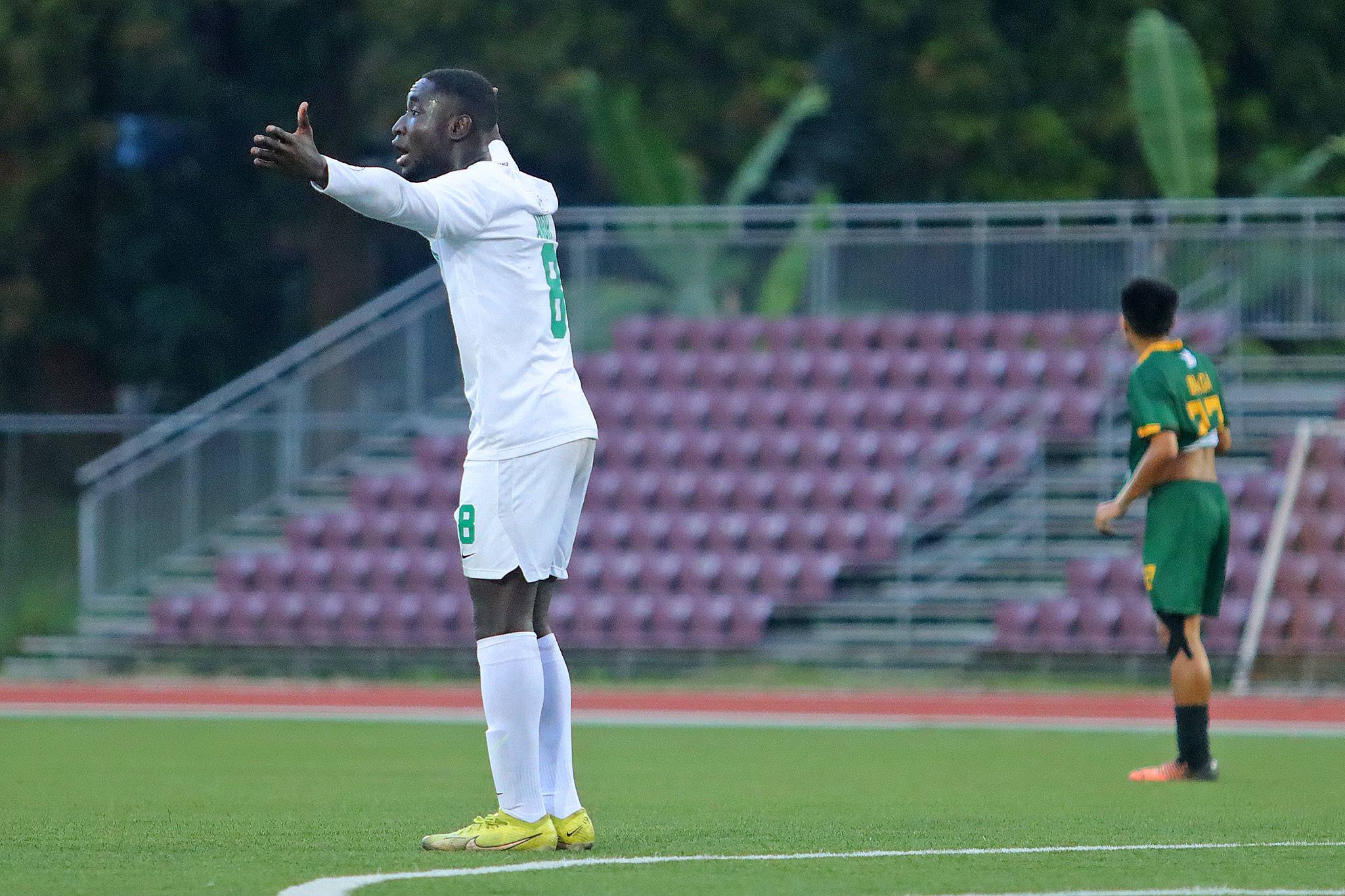 UAAP-85-MFB-Engatte-Anoh-DLSU-1 Isaac Anoh's perseverance pays off with breakthrough goal for La Salle DLSU Football News UAAP - philippine sports news