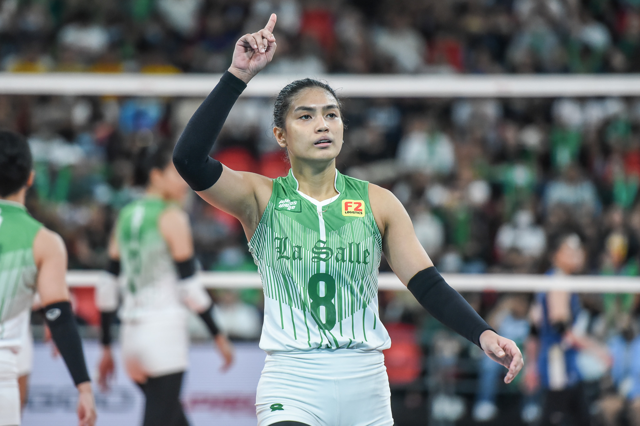 UAAP-85-WVB-DLSU-vs.-NU-Jolina-Dela-Cruz-8284 Jolina Dela Cruz bares RDJ kept arrival a secret from La Salle DLSU News UAAP Volleyball - philippine sports news