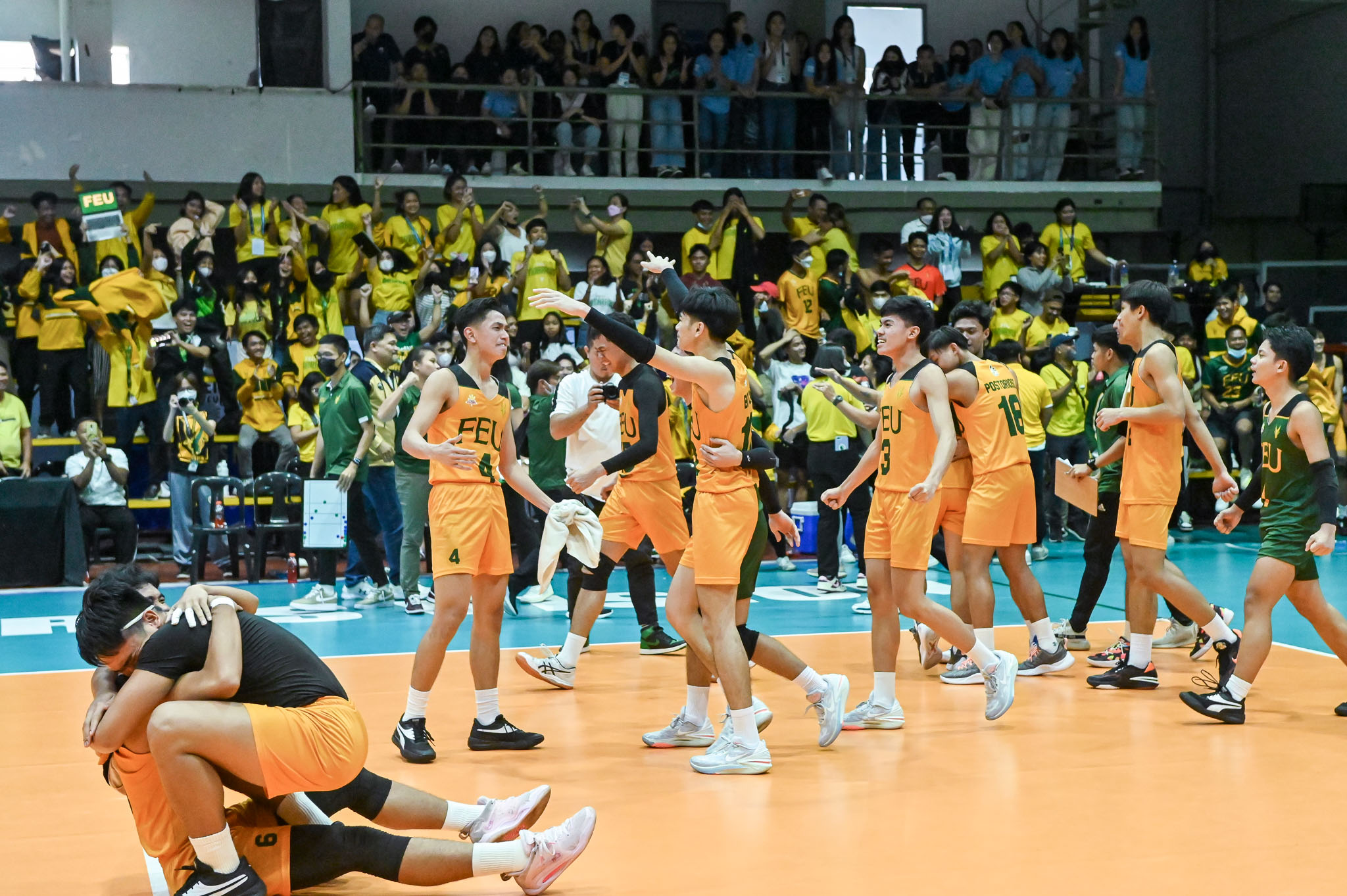 UAAP-HSBVB-FEU-3607 UAAP 85 GVB: Abegail Pono, NUNS show resolve vs Adamson, take back-to-back AdU FEU News NU UAAP UST Volleyball - philippine sports news