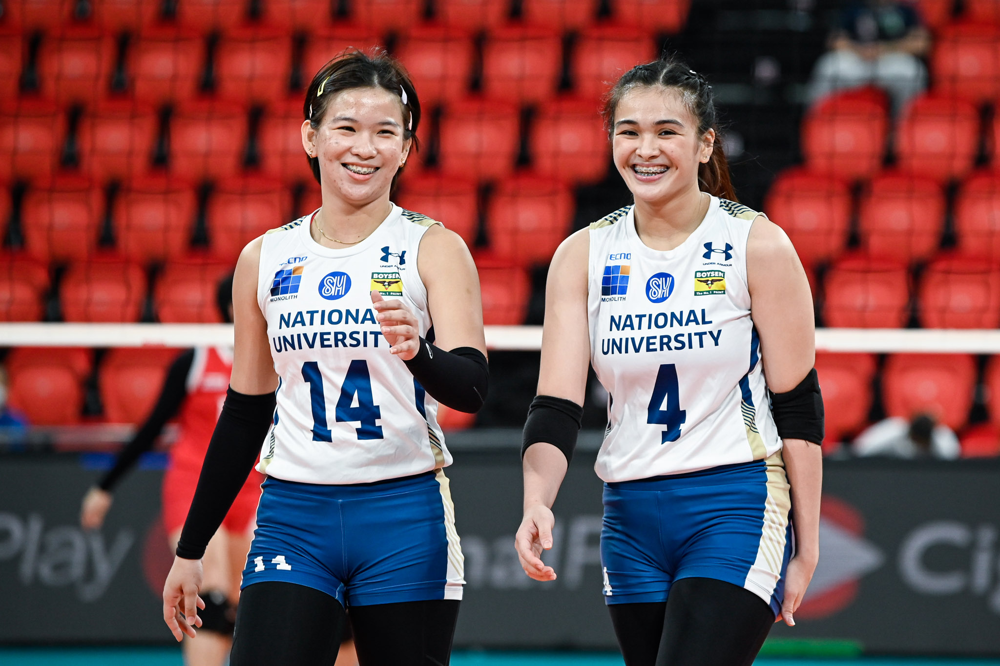 UAAP85-WVB-UAAP85-WVB-Ern-Pangilinan-Bella-Belen-7800787-7800987 Belen, Nierva adjust after being benched vs UP, bounce back vs UE News NU UAAP Volleyball - philippine sports news