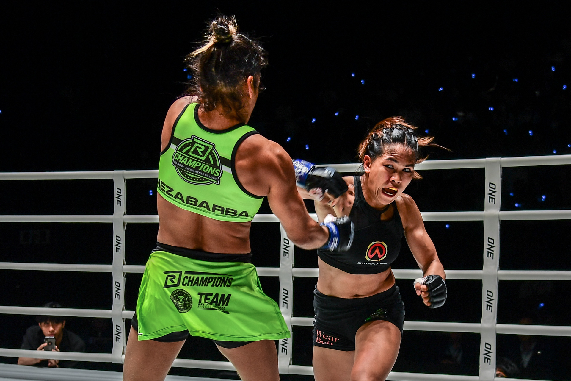 ONE-Fight-Night-9-Denice-Zamboanga-def-Julie-Mezabarba ONE Fight Night 9: Jhanlo Sangiao, Denice Zamboanga pull off big wins Mixed Martial Arts News ONE Championship - philippine sports news