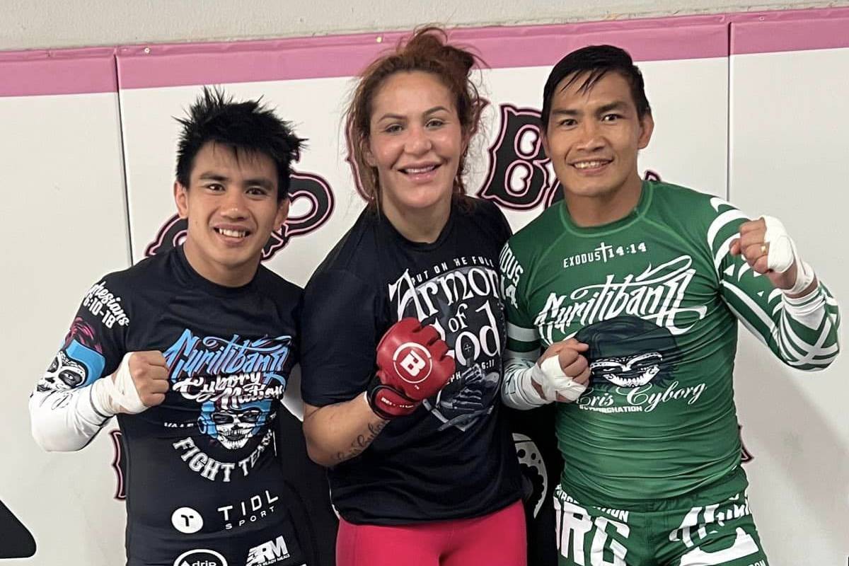 Joshua-Pacio-x-Cris-Cyborg-x-Eduard-Folayang Cris Cyborg believes Joshua Pacio yet to hit prime: 'He's going to get much better' Mixed Martial Arts News ONE Championship - philippine sports news