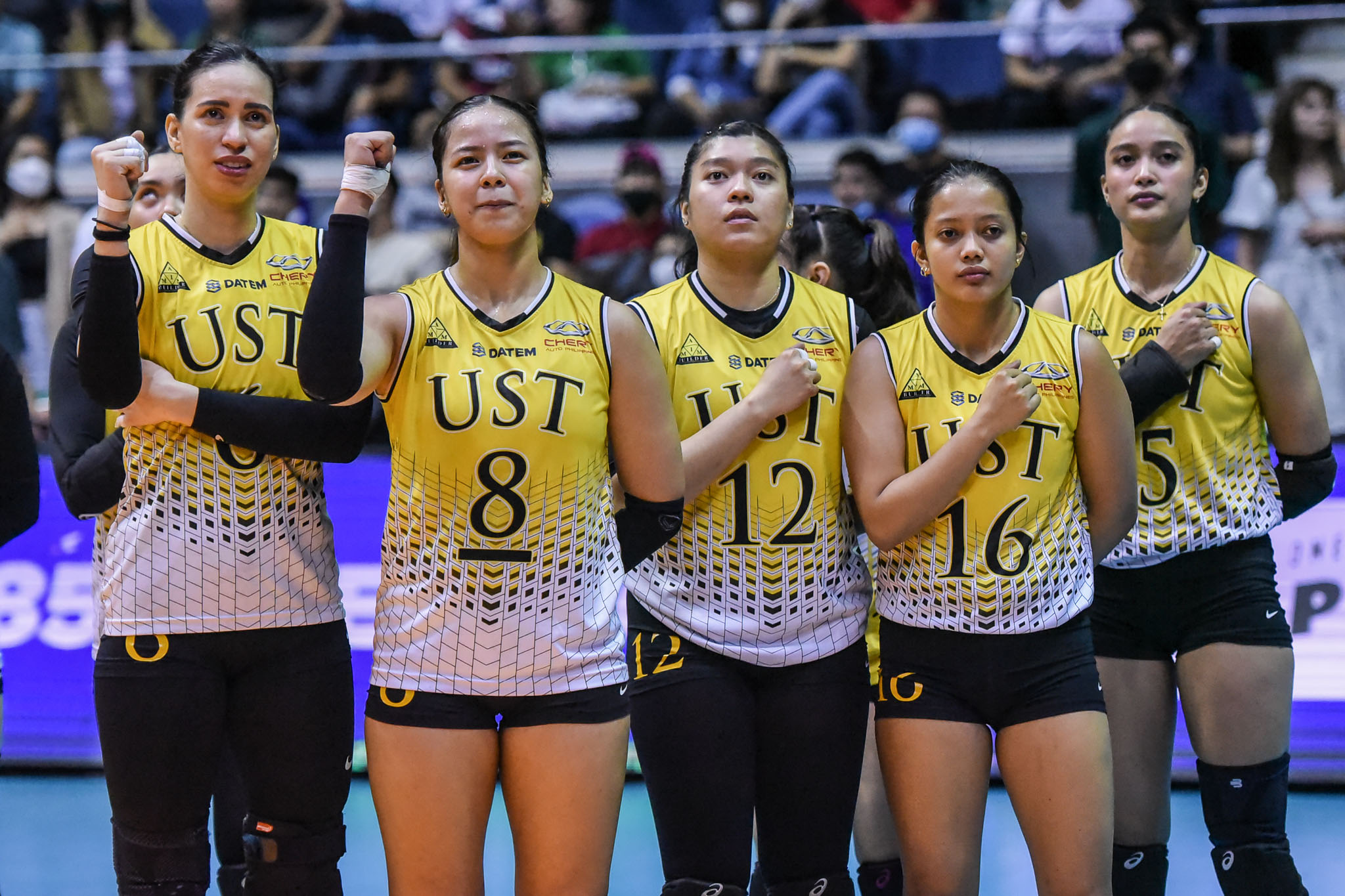 UAAP-85-WVB-DLSU-vs.-UST-F4-3968 Eya Laure undecided on UST future: 'Gusto ko i-open lahat ng doors muna ngayon' News UAAP UST Volleyball - philippine sports news