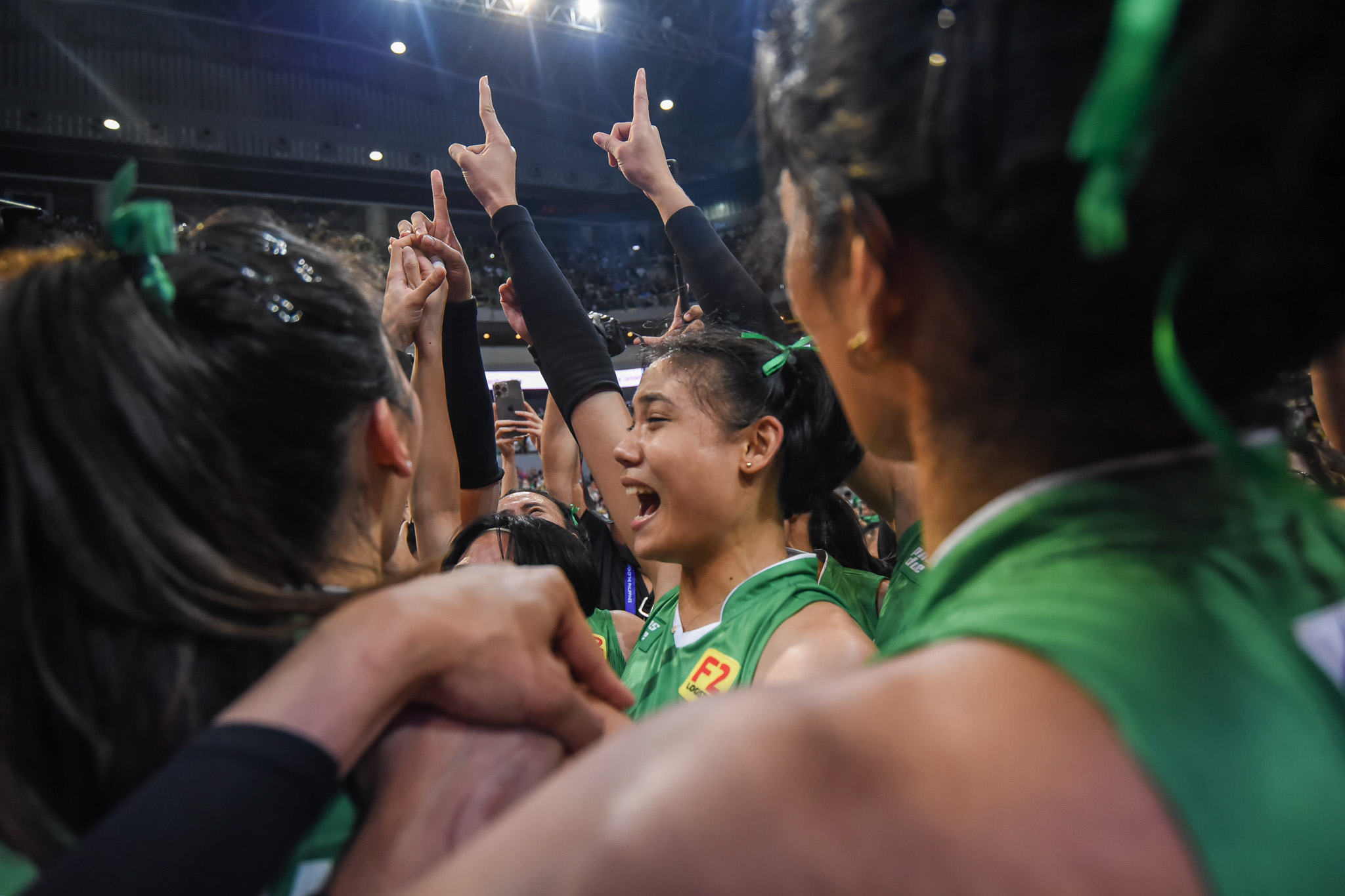 UAAP-85-WVB-Finals-G2-DLSU-vs.-NU-Angel-Canino-3402 Angel Canino did not let pressure of being MVP get best of her in clincher DLSU News UAAP Volleyball - philippine sports news