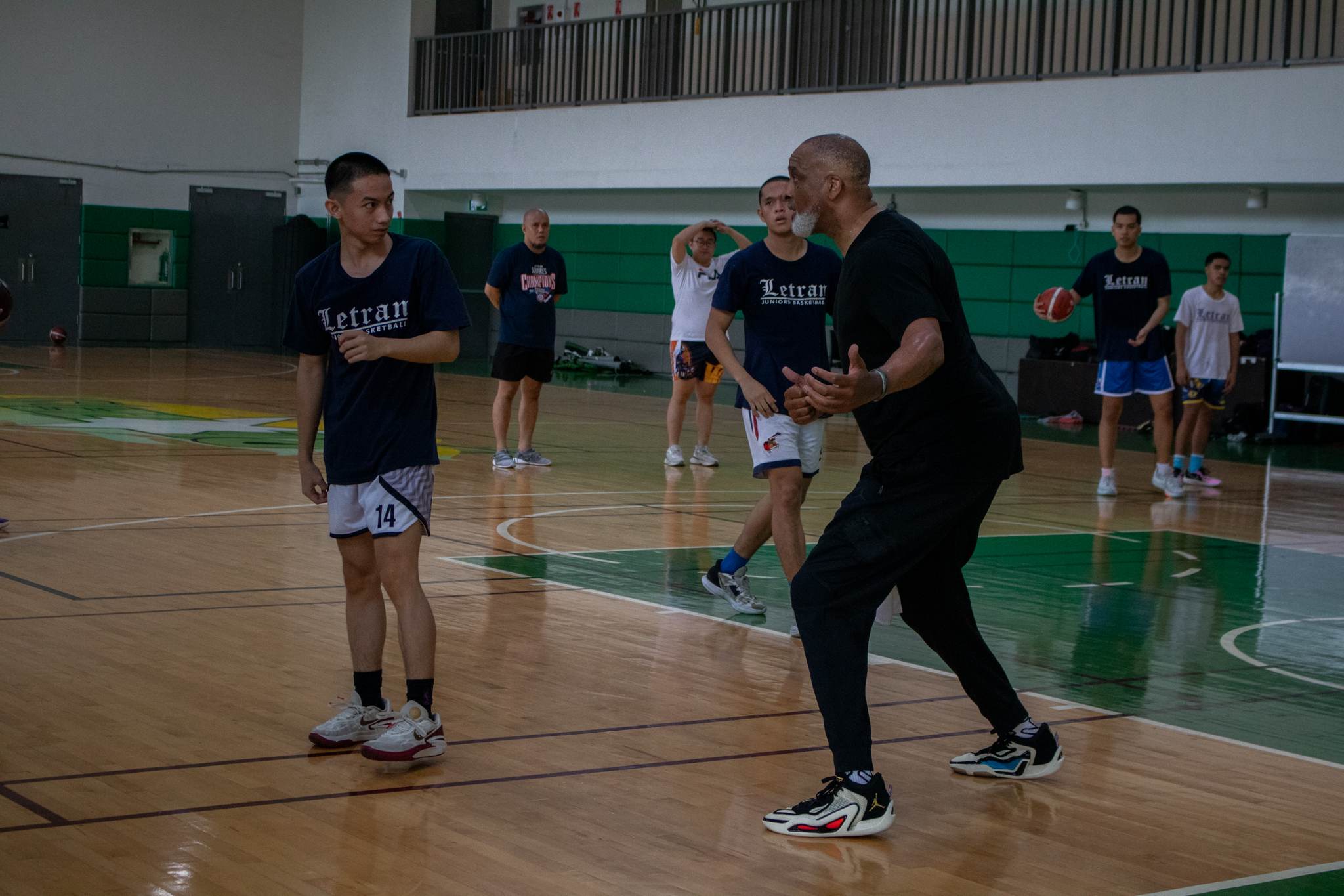 Phil-Handy-CSB-x-CSJL-4 Benilde Blazers, Letran Squires relish 'class' given by Phil Handy Basketball CSB CSJL NCAA News - philippine sports news