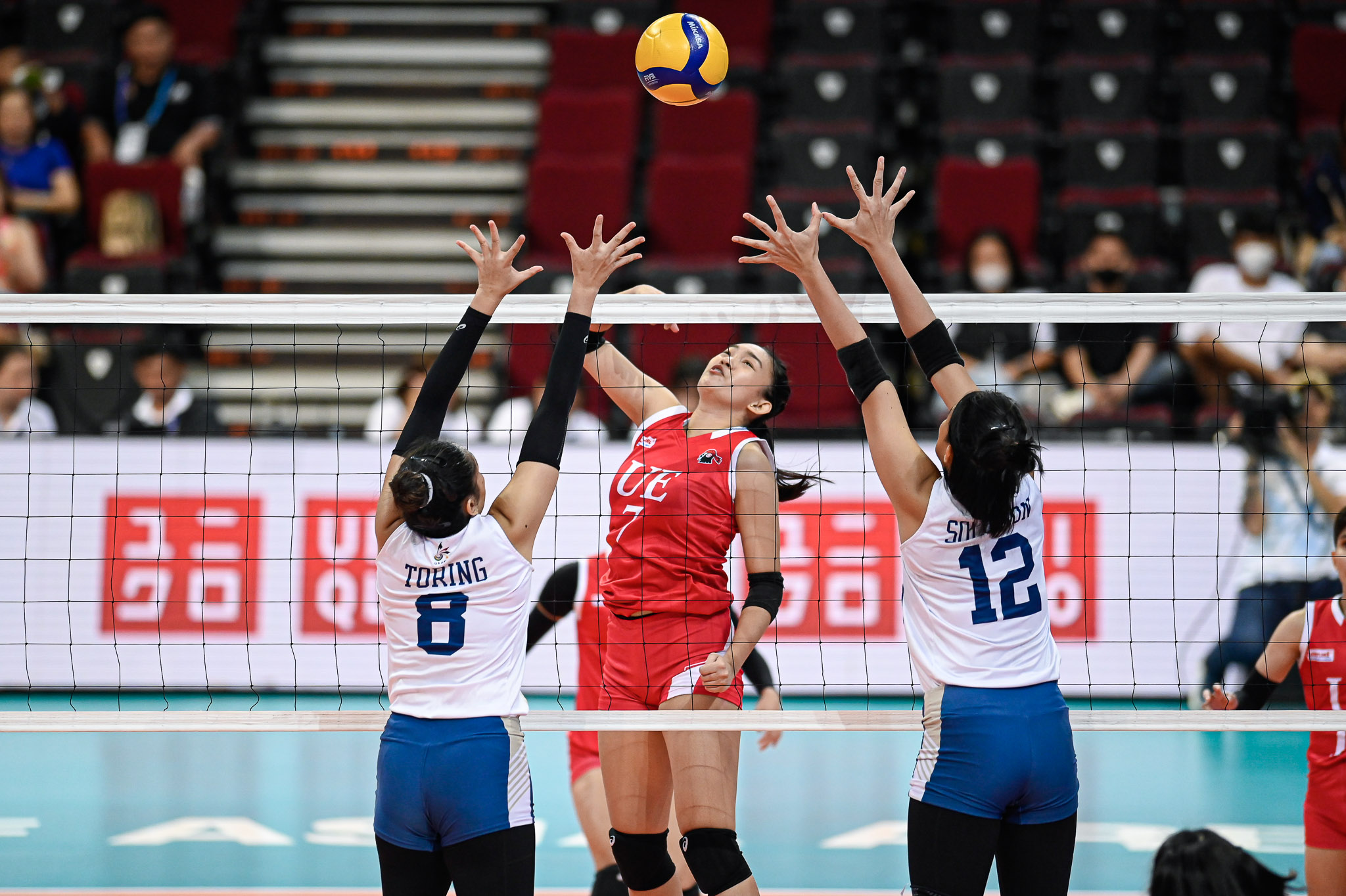 UAAP85-WVB-Lia-Pelaga-7803824 Faith Nisperos, Aiza Pontillas lead PH team for AVC Cup for Women ADMU News PVL UE Volleyball - philippine sports news