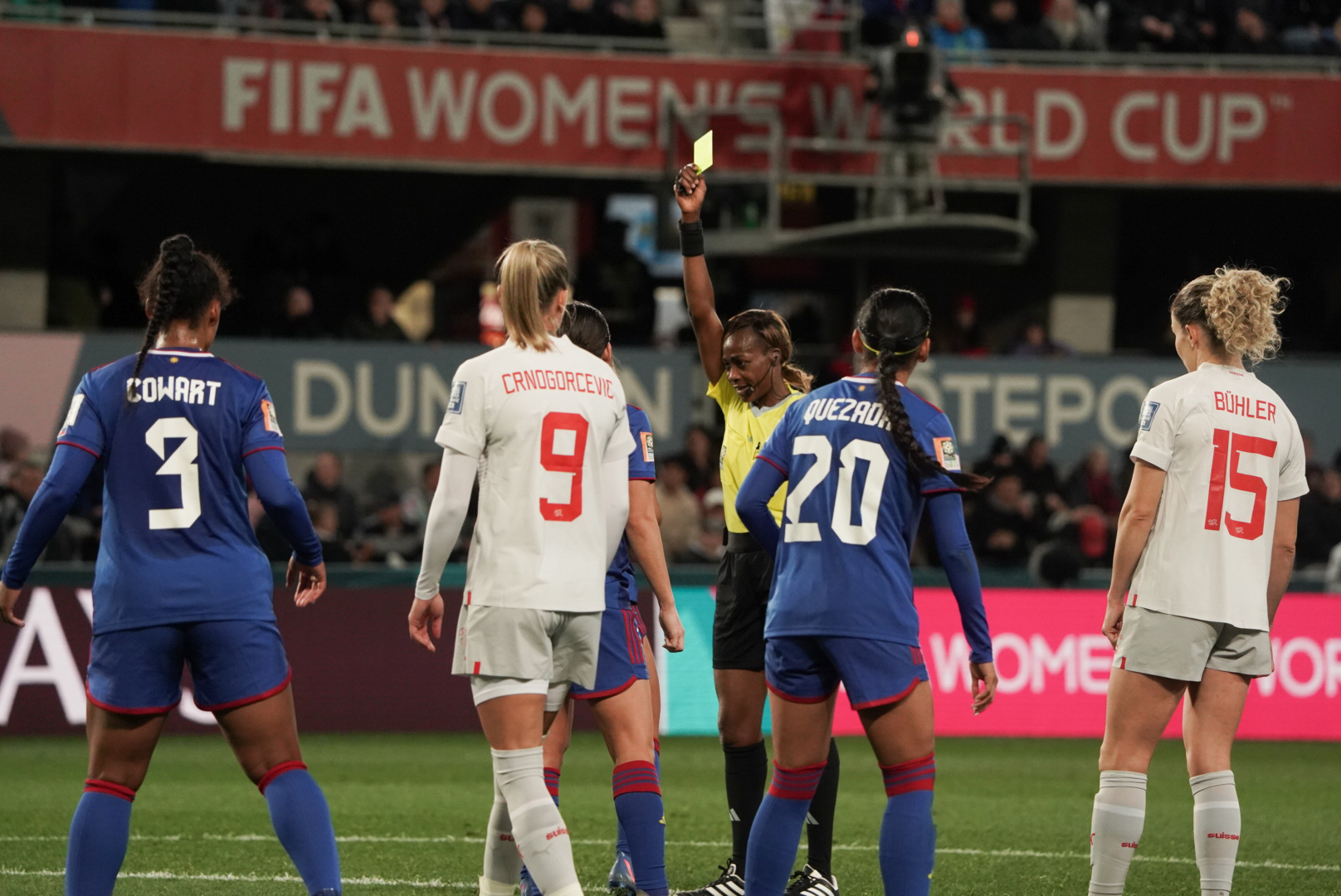 2023-FIFA-WWC-PHI-VS-SUI-Ref-offiside Katrina Guillou not dwelling on offside goal Filipinas Football News - philippine sports news