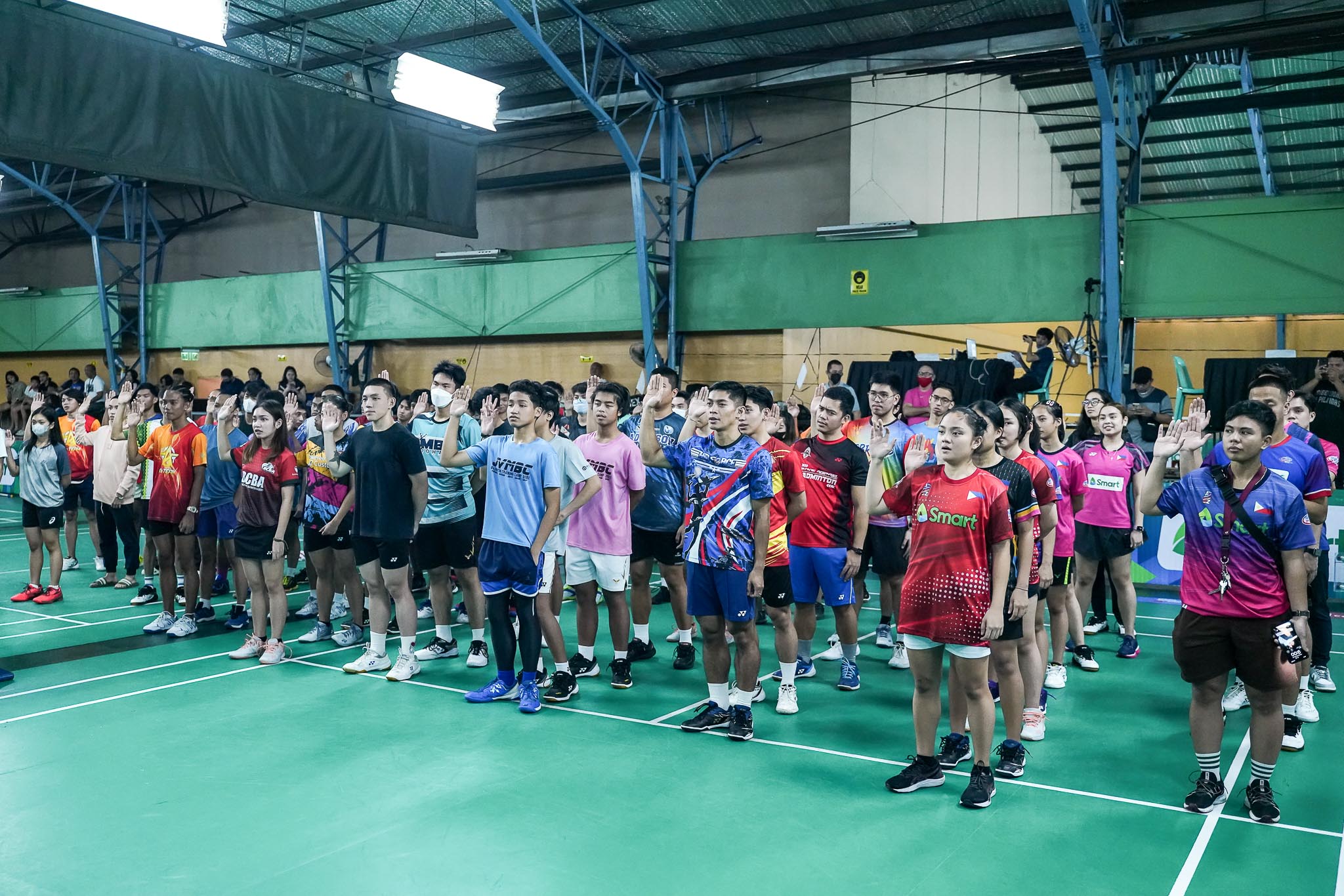 2023-PBAD-OPEN-PLAYERS PBAD re-launches grassroots program Badminton News - philippine sports news