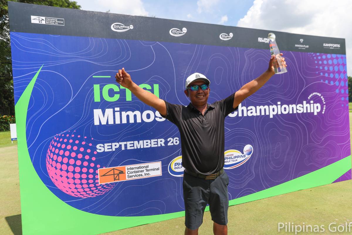 2023-PGT-Mimosa-Ababa-2 PGT: Jhonnel Ababa pulls off 5-shot romp, claims Mimosa crown Golf News PGT - philippine sports news