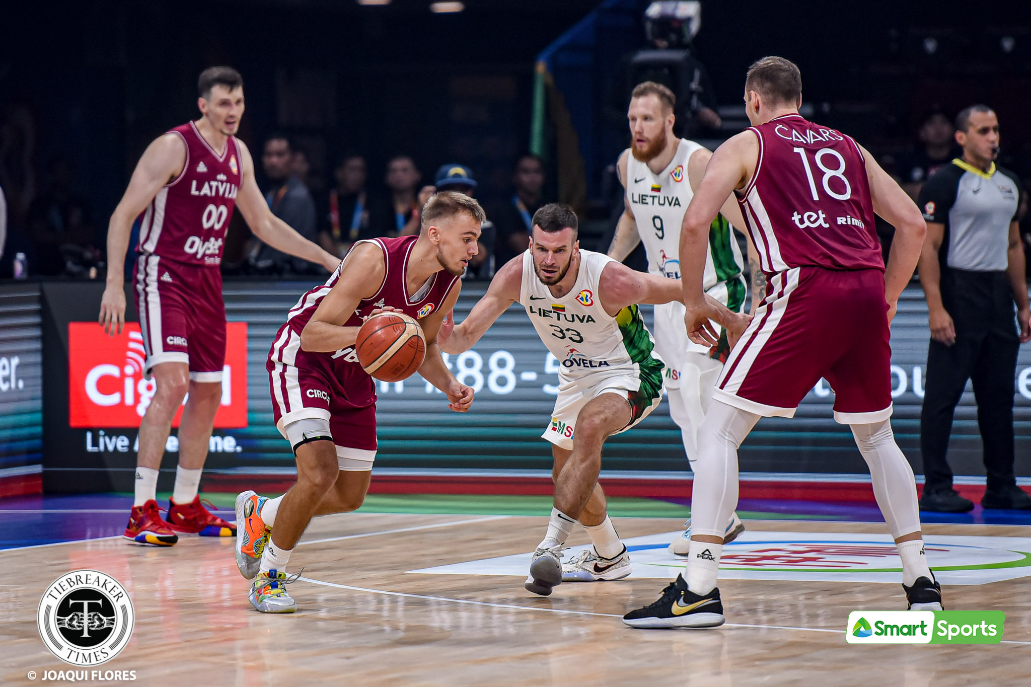 FIBA-WC-LAT-vs.-LTU-Arturs-Zagars-7294 Latvia's fifth-place finish means much more for new World Cup assists king Zagars 2023 FIBA World Cup Basketball News - philippine sports news