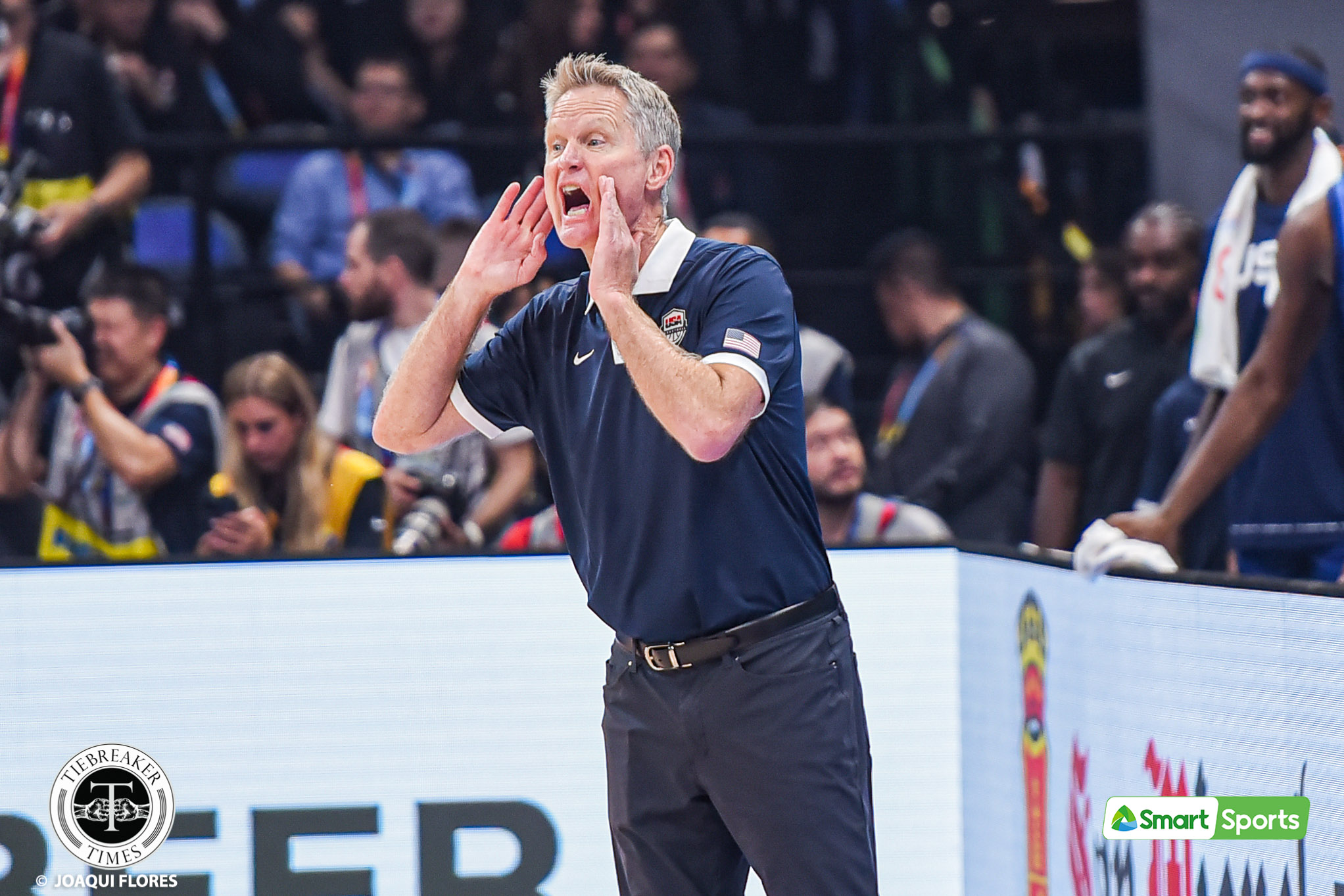FIBA-WC-USA-vs.-ITA-Steve-Kerr-6611 Bridges technical after celebration: One of Team USA's adjustments to FIBA 2023 FIBA World Cup Basketball News - philippine sports news