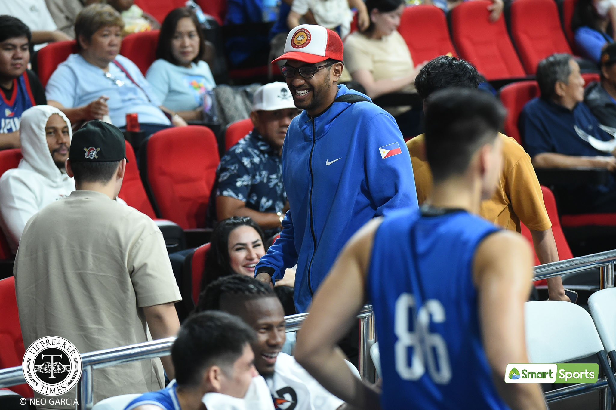 Gilas-vs.-Sakers-Jason-Perkins Tim Cone on Abueva, Romeo, Tautuaa, Perkins chance to join Gilas: 'They're breathing' 19th Asian Games Basketball Gilas Pilipinas News - philippine sports news