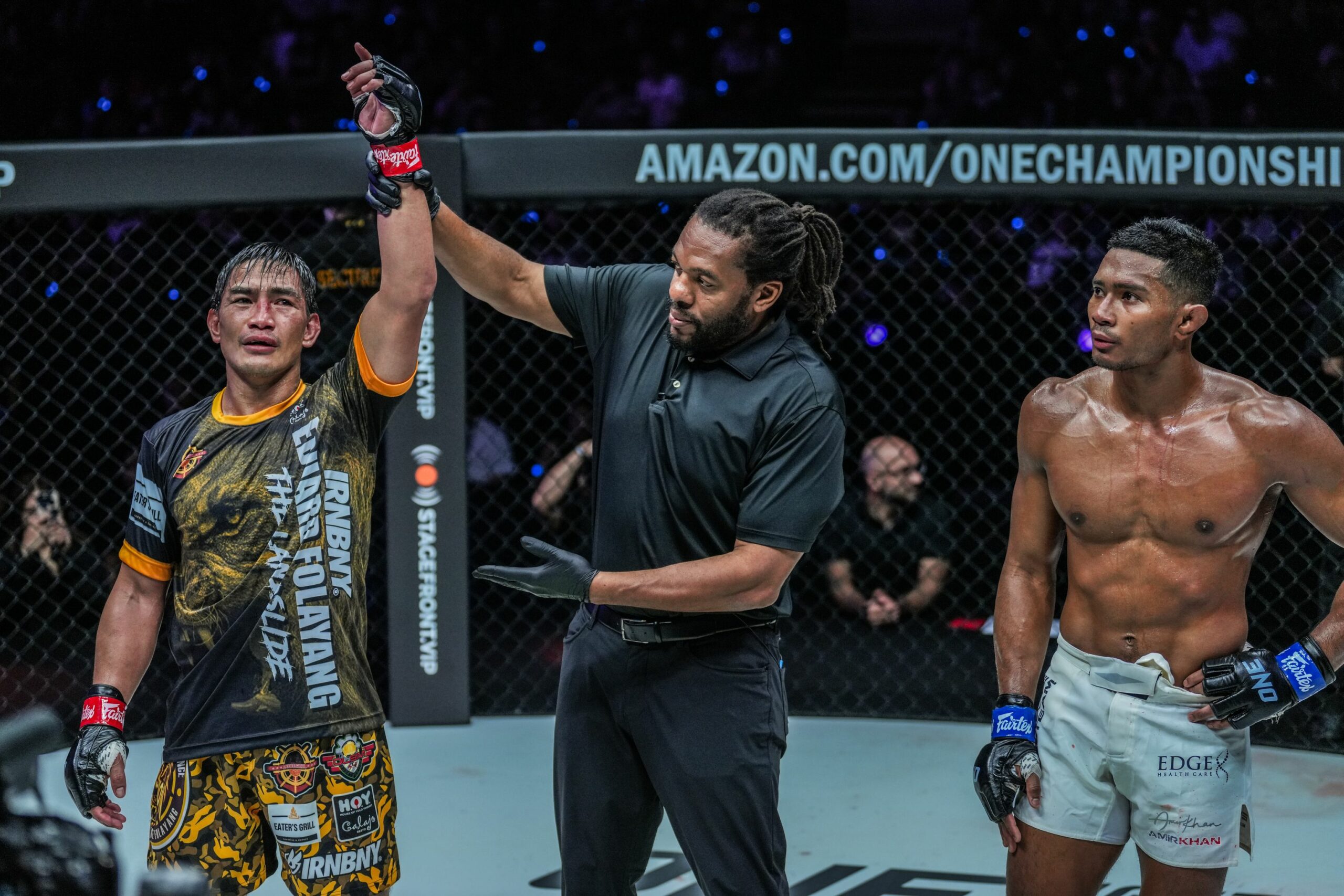 ONE-Fight-Night-14-Eduard-Folayang-def-Amir-Khan-2-scaled Eduard Folayang beats Amir Khan again at ONE Fight Night 14 Mixed Martial Arts News ONE Championship - philippine sports news
