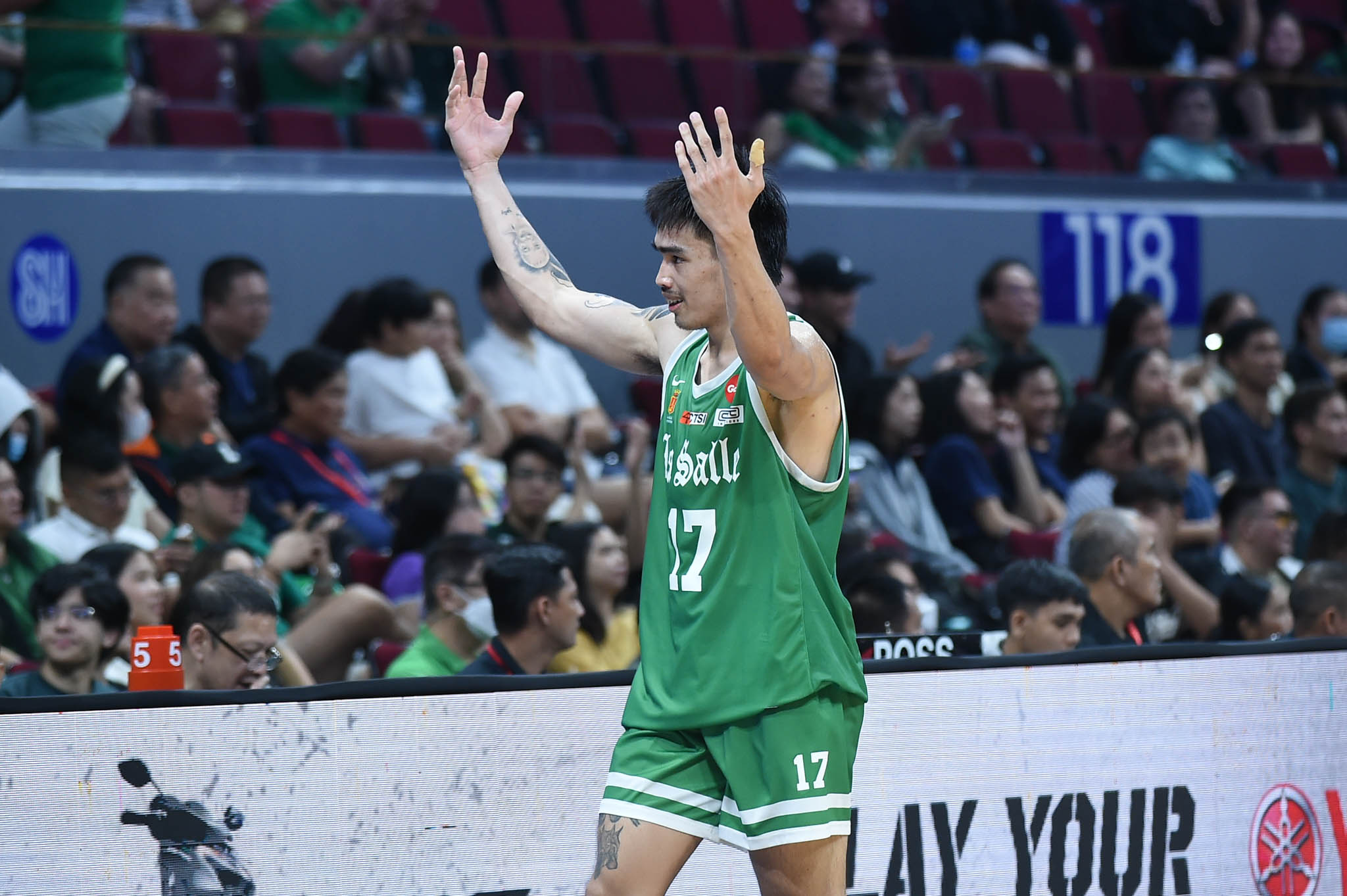 UAAP-86-MBB-NU-vs.-DLSU-Kevin-Quiambao-3 Childhood friends Baclaan, Quiambao reunite at La Salle Basketball DLSU News UAAP - philippine sports news