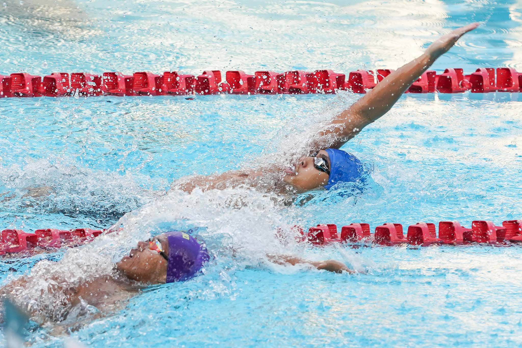 100-LC-Backstroke-Boys-Ivo-Enot-ADMU-1 UAAP Season 86 Swimming: UST's Clara Delos Santos sets two league records on Day 2 ADMU DLSU News Swimming UAAP UP UST - philippine sports news