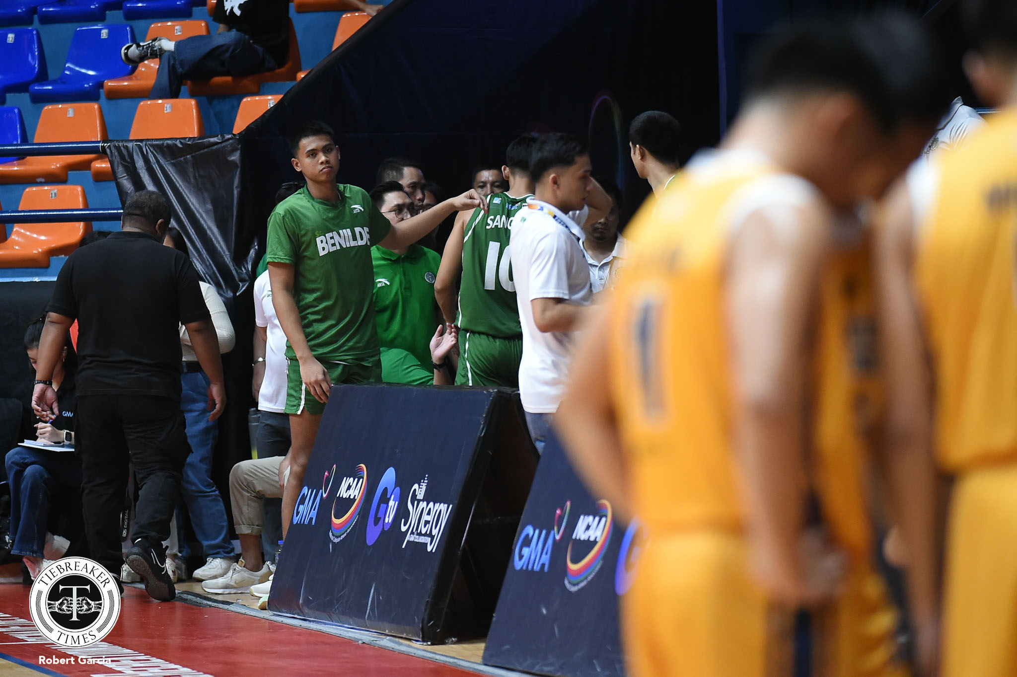 NCAA-99-CSB-vs-JRU-Mark-Sangco Charles Tiu appreciative of 'basketball-focused game' vs JRU Basketball CSB NCAA News - philippine sports news