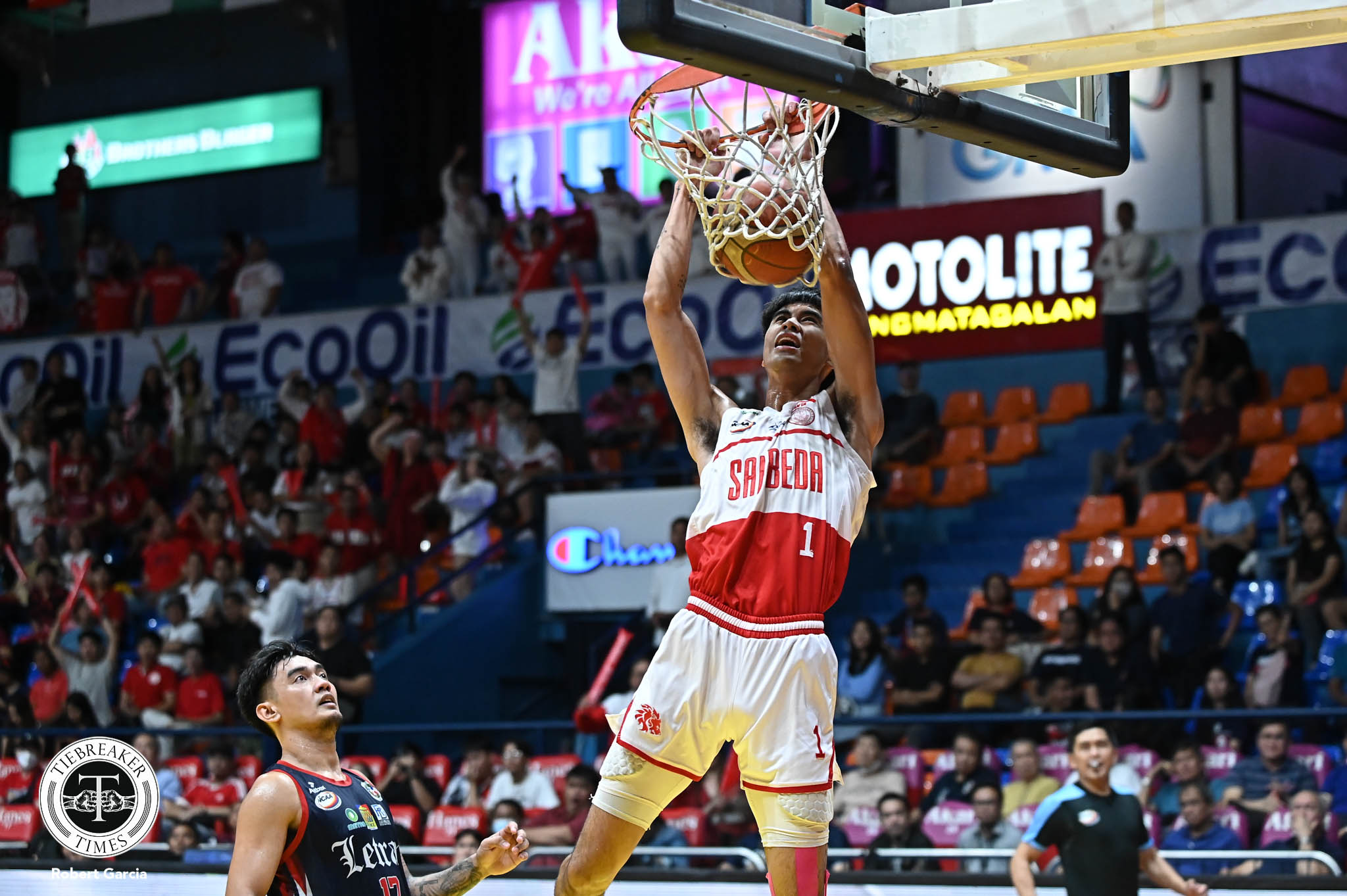 NCAA-99-SBU-vs.-CSJL-Jomel-Puno-4 NCAA 99: San Beda heads to Final Four with streak as Letran finishes with worst record in school history Basketball CSJL NCAA News SBC - philippine sports news