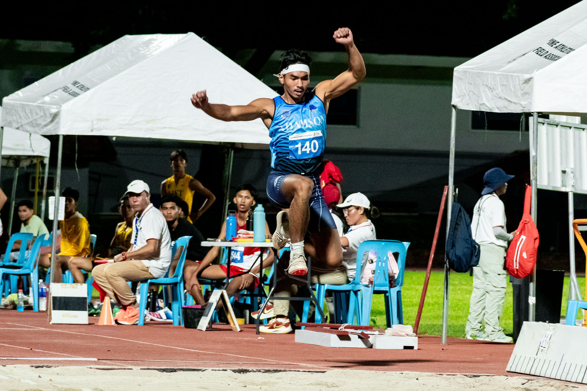 UAAP-86-Athletics-Championship-Day-1-Aaron-Angeles-09178 UAAP 86 Athletics: Adamson boys off to blazing start after 1-2-3 in 100m, Angeles and Lorana golds ADMU AdU DLSU News NU Track & Field UAAP UE UST - philippine sports news