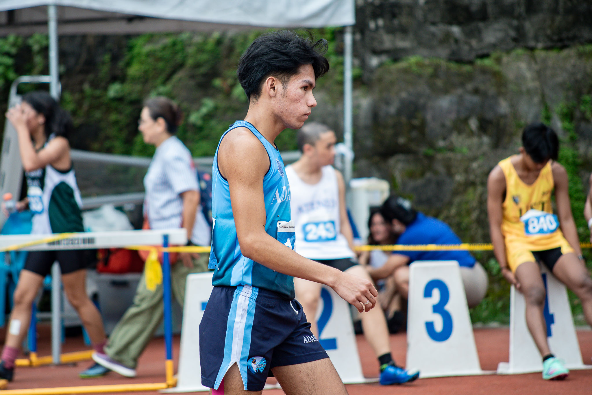 UAAP-86-Athletics-Hussein-Lorana-14 UAAP 86 Athletics: UST's Gacusan sets mark in 5k walk; Obiena prodigy Sumbongan clears 4m ADMU AdU DLSU FEU News NU Track & Field UAAP UE UST - philippine sports news