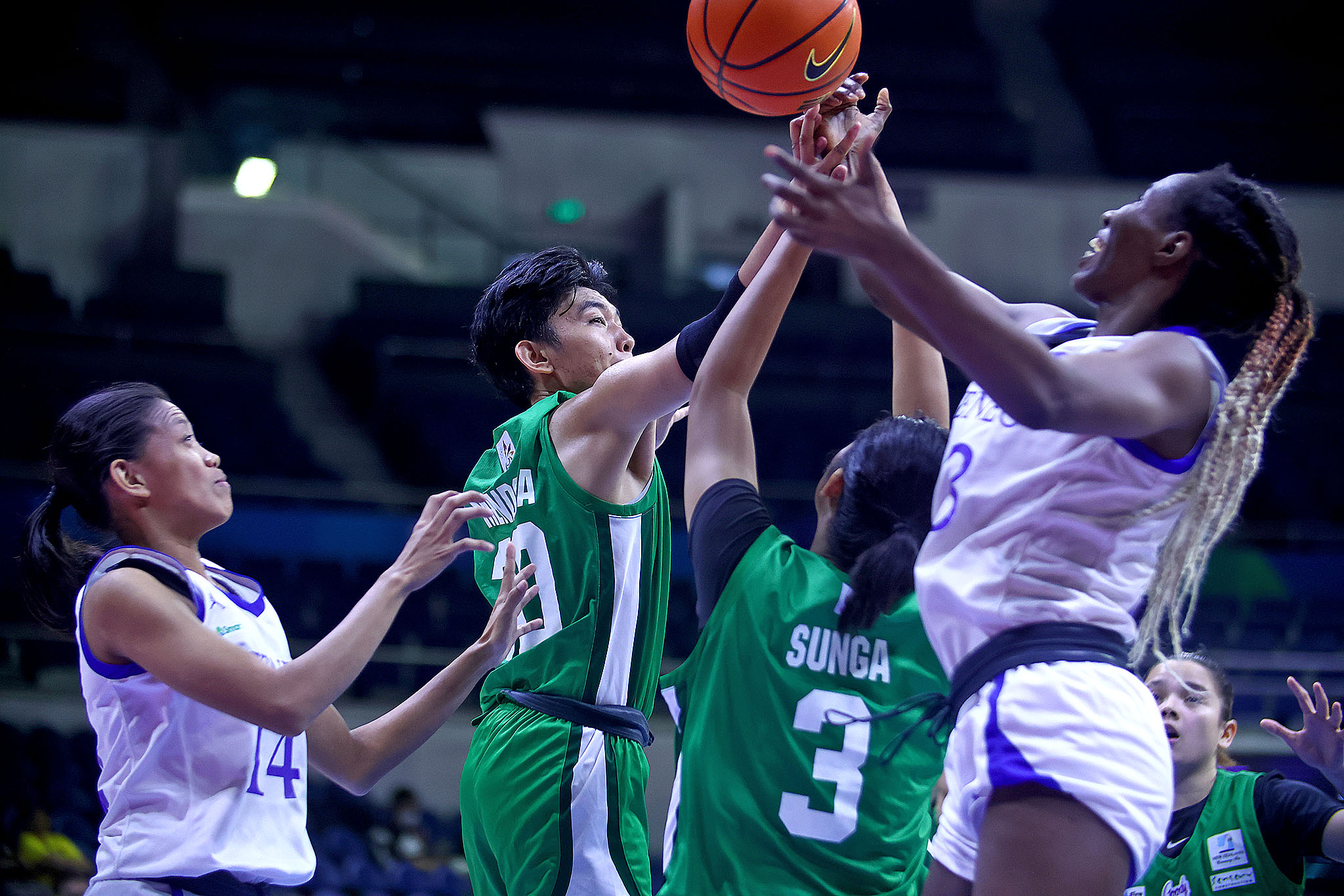 UAAP-86-WBB-ADMU-v-DLSU-Ann-Mendoza-5 Cholo Villanueva glad to play spoiler to 'other school's' twice-to-beat aspirations Basketball DLSU News UAAP - philippine sports news