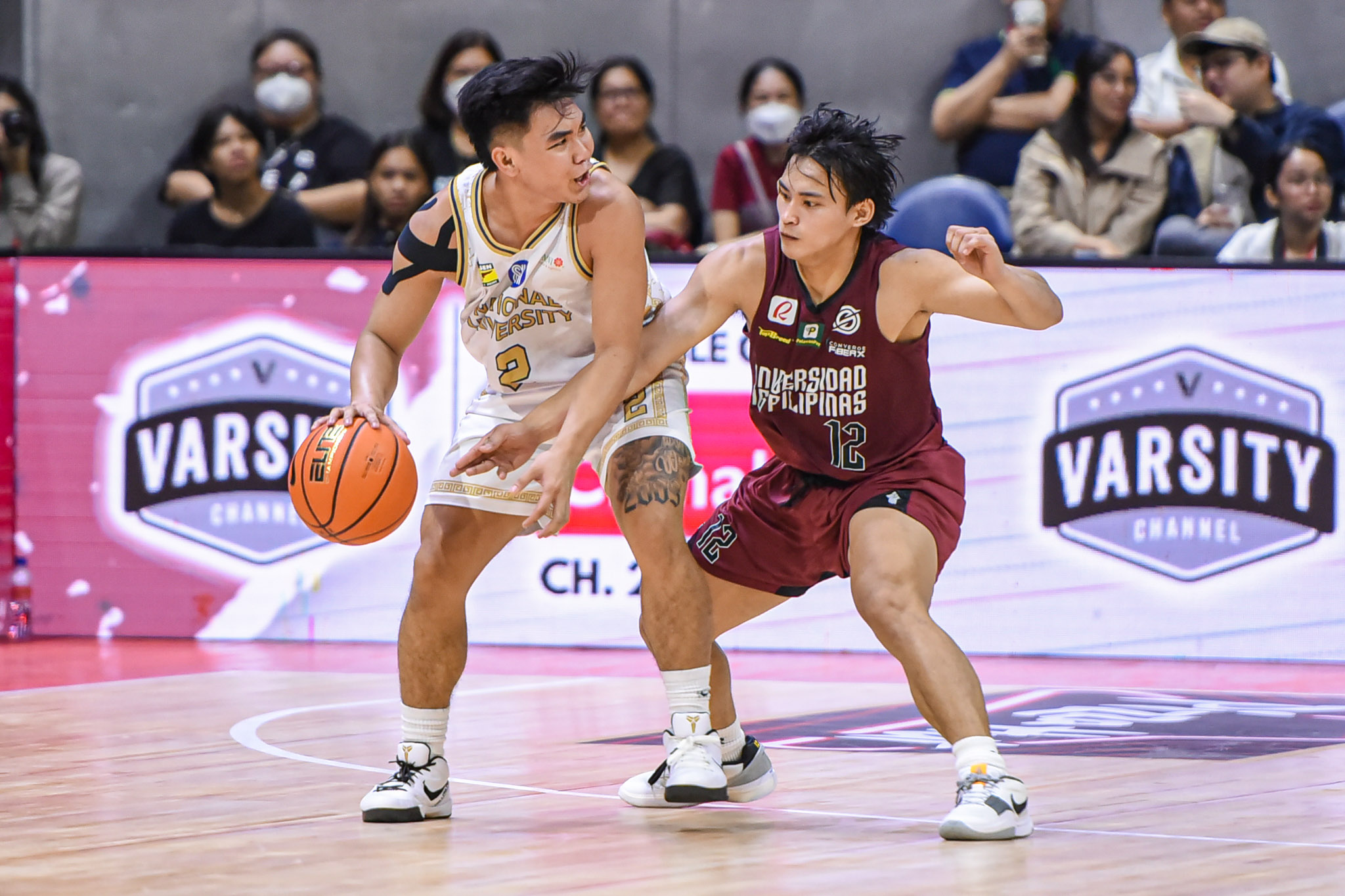 UAAP-866-MBB-UP-vs.-NU-Kean-Baclaan-JD-Cagulangan-6625 UP will go all out vs NU as top seed at stake, says Goldwin Basketball News UAAP UP - philippine sports news