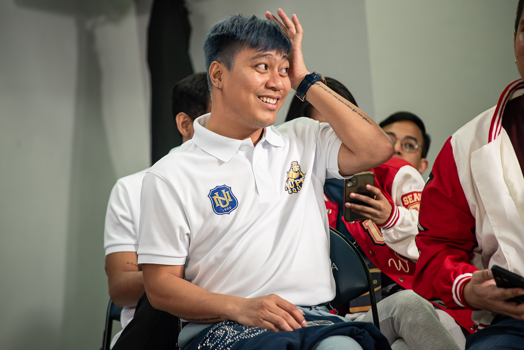 UAAP-Season-86-CDC-Presscon-NU-Gabriel-Bajacan-38 Elvis, Blackpink, Eraserheads, Super Mario among themes for UAAP CDC squads ADMU AdU Cheerleading DLSU FEU News NU UAAP UE UP UST - philippine sports news