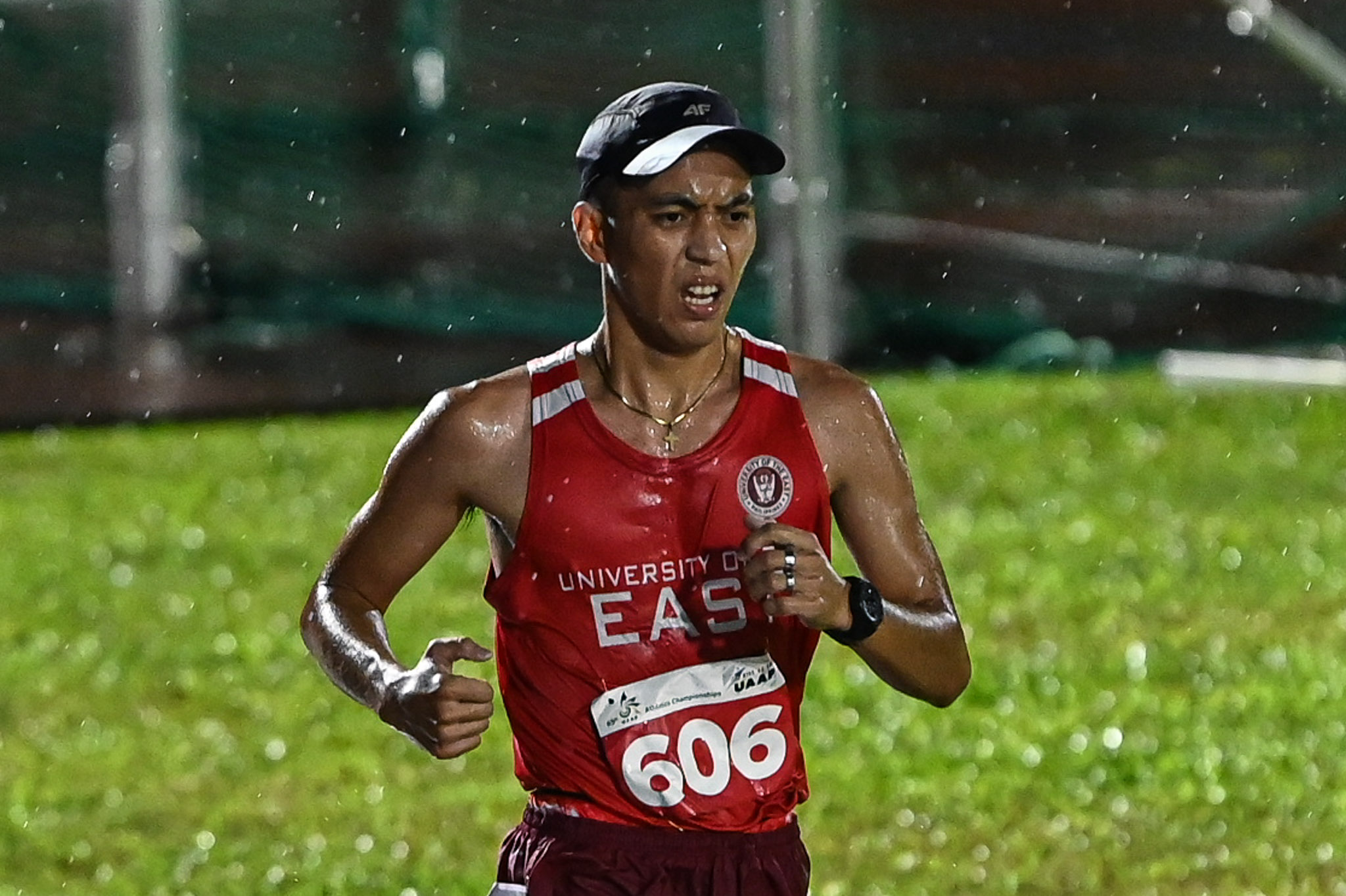UAAP85-Athletics-10000m-Walk-Men-Dela-Cruz-Vincent-Vianmar-UE-4081 UAAP 86 Athletics: UP surges to men's lead after Alhryan Labita's record-breaker in 200m ADMU AdU DLSU FEU News NU Track & Field UAAP UE UP UST - philippine sports news