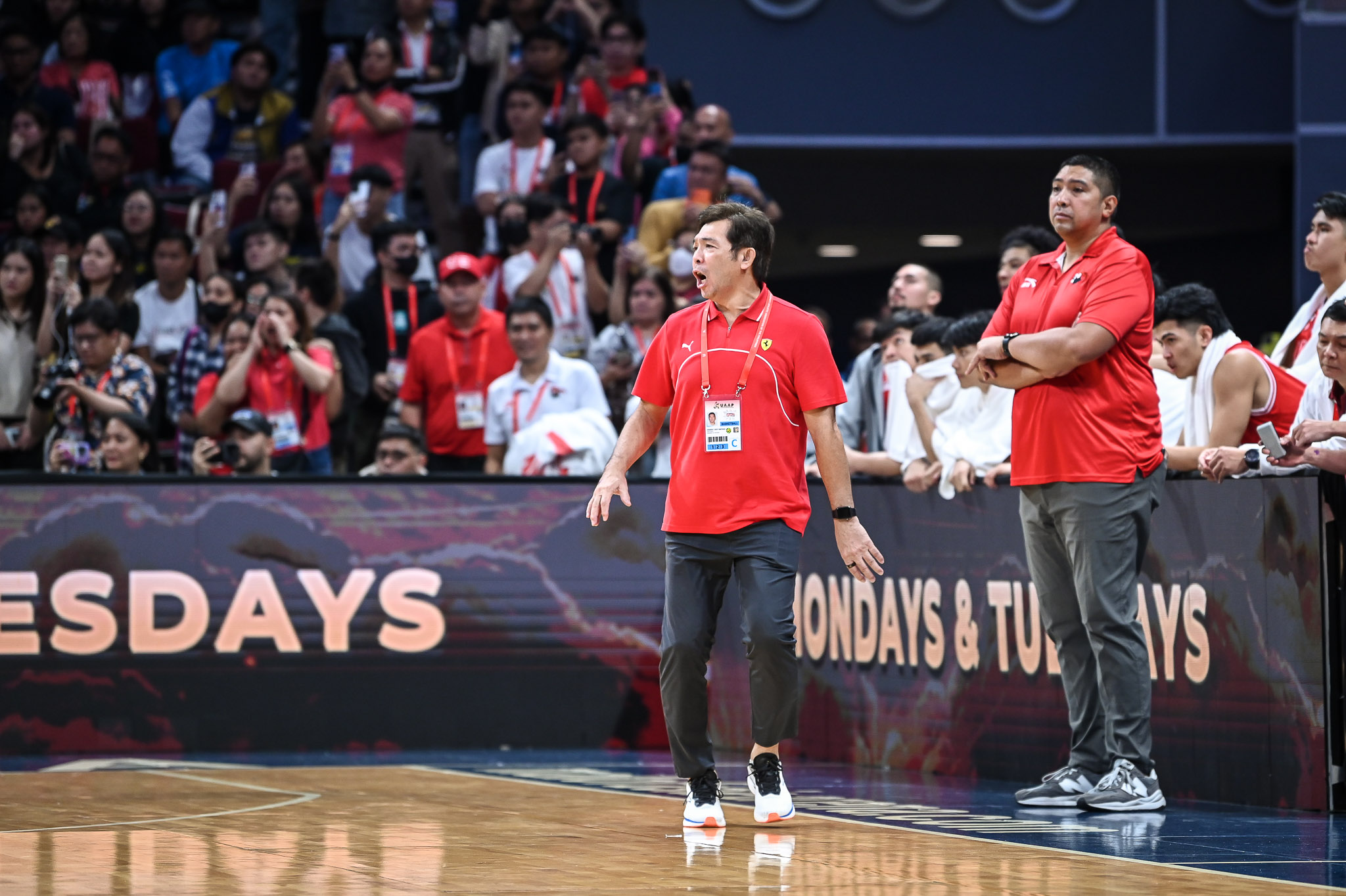 UAAP86-MBB-Coach-Jack-Santiago-3552 Noy Remogat vows intense off-season grind as UE redemption run begins Basketball News UAAP UE - philippine sports news