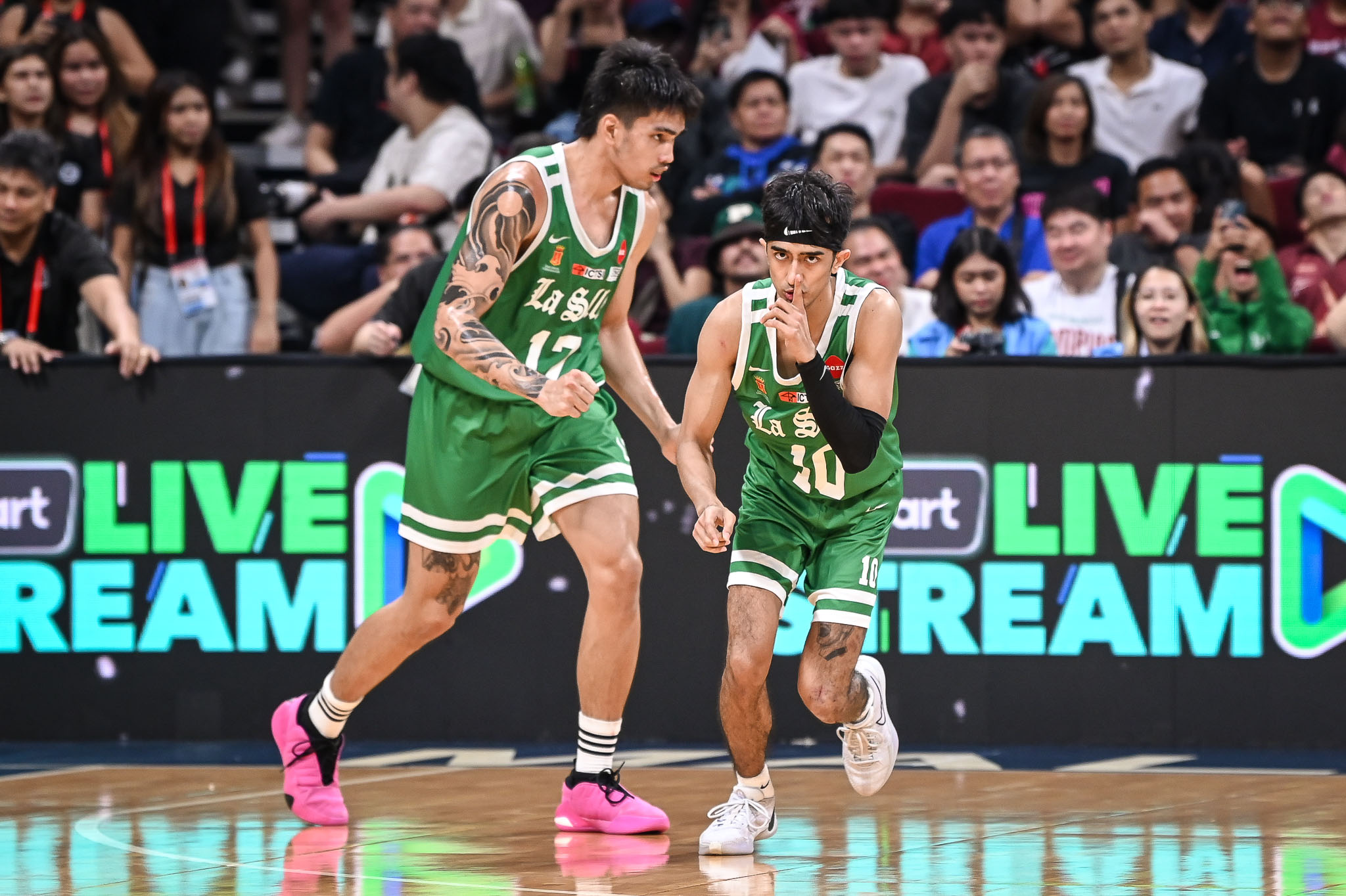 UAAP86-MBB-Kevin-Quiambao-Evan-Nelle-6456 UAAP 86 MBB: Quiambao dazzles anew as La Salle holds off UP, zones in on NU Basketball DLSU News UAAP UP - philippine sports news
