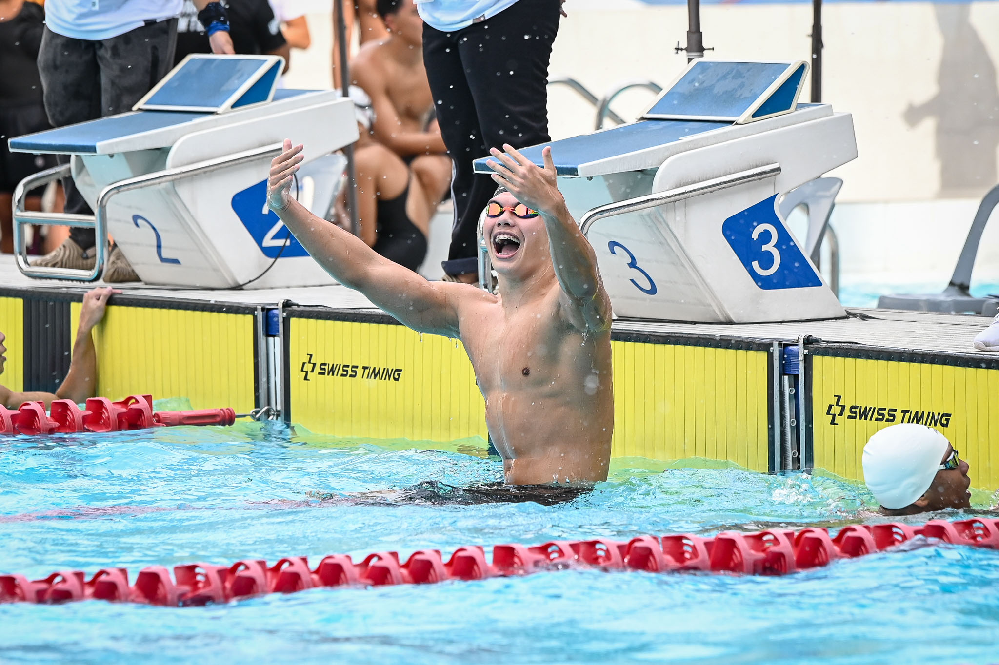 UAAP86-SWIMMING-BOYS-400-LC-FREESTYLE-UST-MARCUS-DE-KAM-8206 UAAP Season 86 Swimming: UST's Clara Delos Santos sets two league records on Day 2 ADMU DLSU News Swimming UAAP UP UST - philippine sports news