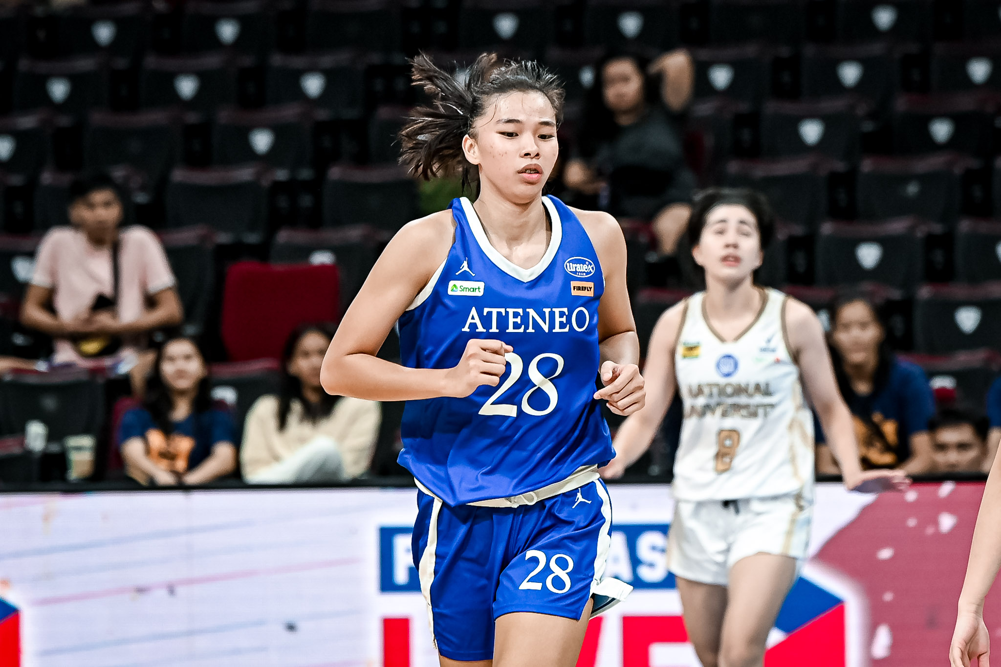 UAAP86-WBB-NU-vs-ATENEO-KACEY-DELA-ROSA-6174 'Queen Eagle' Jhazmin Joson receives emotional send-off from Ateneo, NU ADMU Basketball News UAAP - philippine sports news
