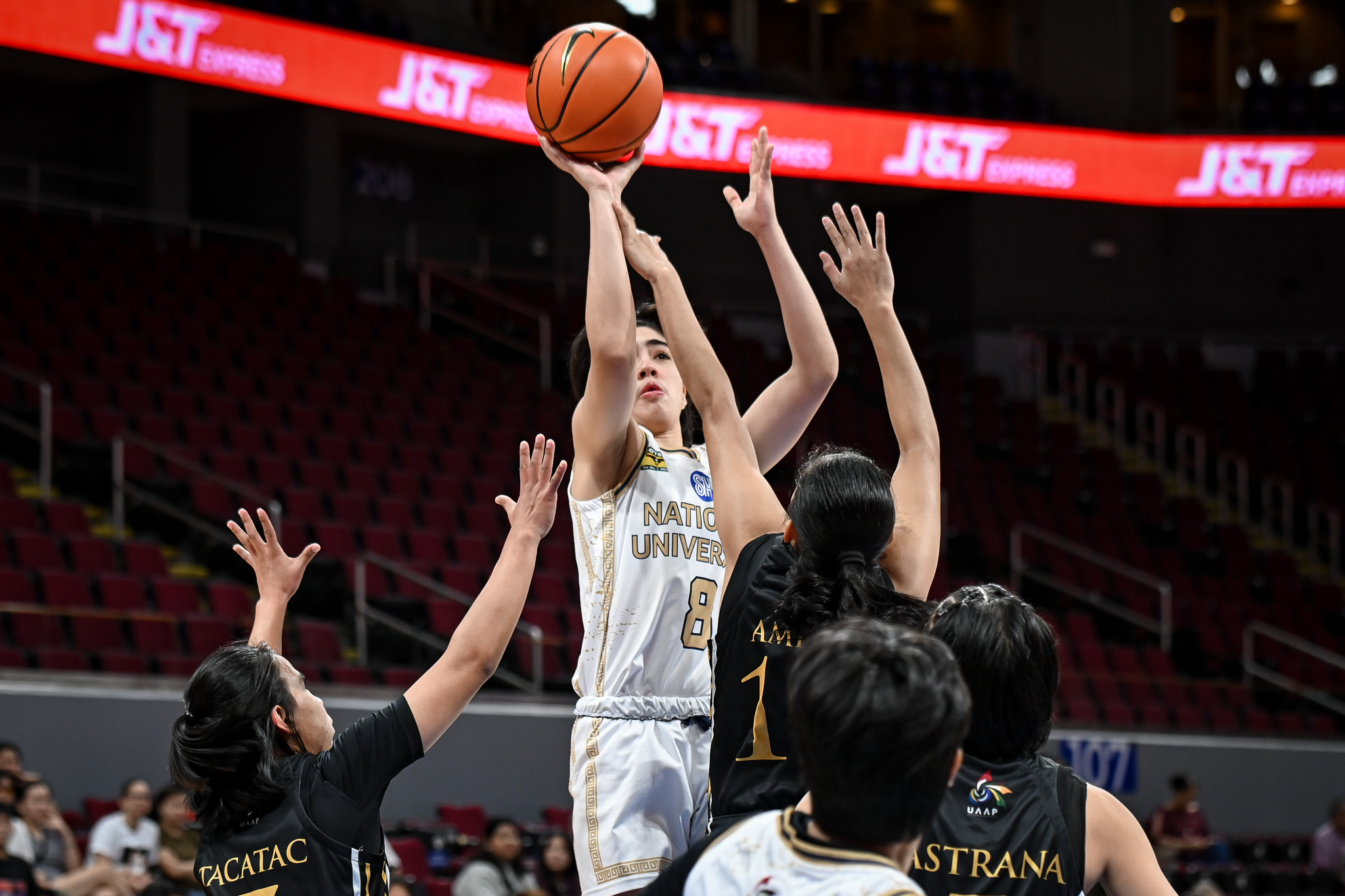 UAAP86-WBB-NU-vs-UST-ANGEL-SURADA-6458 Aris Dimaunahan urges NU to embrace resilience in face of elimination Basketball News NU UAAP - philippine sports news