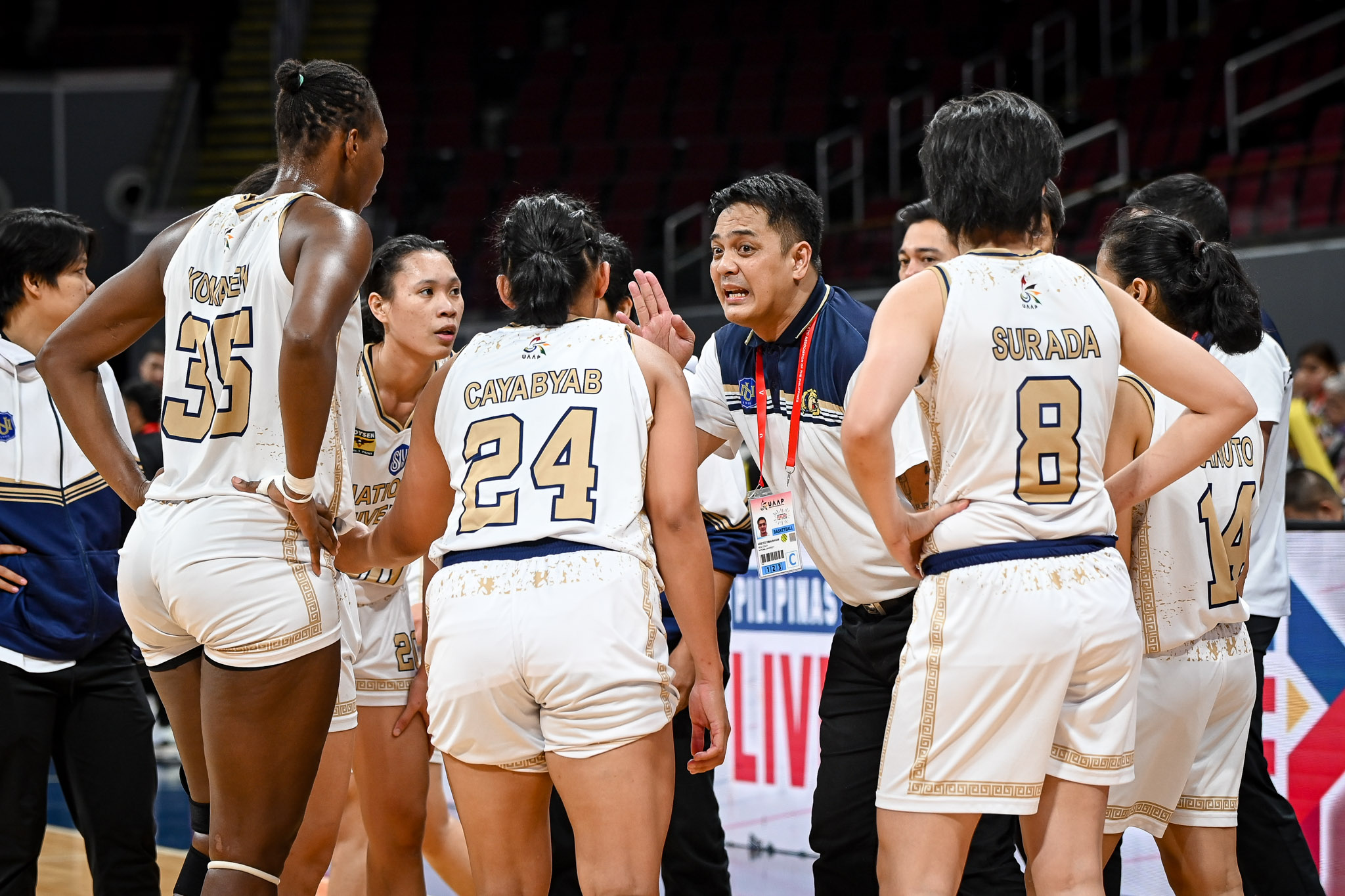 UAAP86-WBB-NU-vs-UST-NU-6657 Despite being in unfamiliar territory, Camille Clarin urges NU to remain defiant Basketball News NU UAAP - philippine sports news