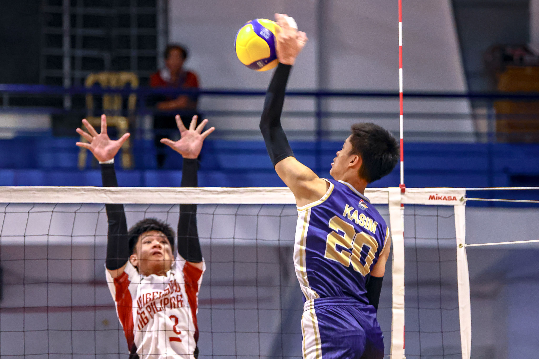 UAAP-86-HSVB-Boys-UP-vs-NUNS-Irilis-Kasim UAAP 86 HSVB: FEU-D, NUNS romp past foes, remain tied at 2nd ADMU DLSU FEU News NU UAAP UP Volleyball - philippine sports news