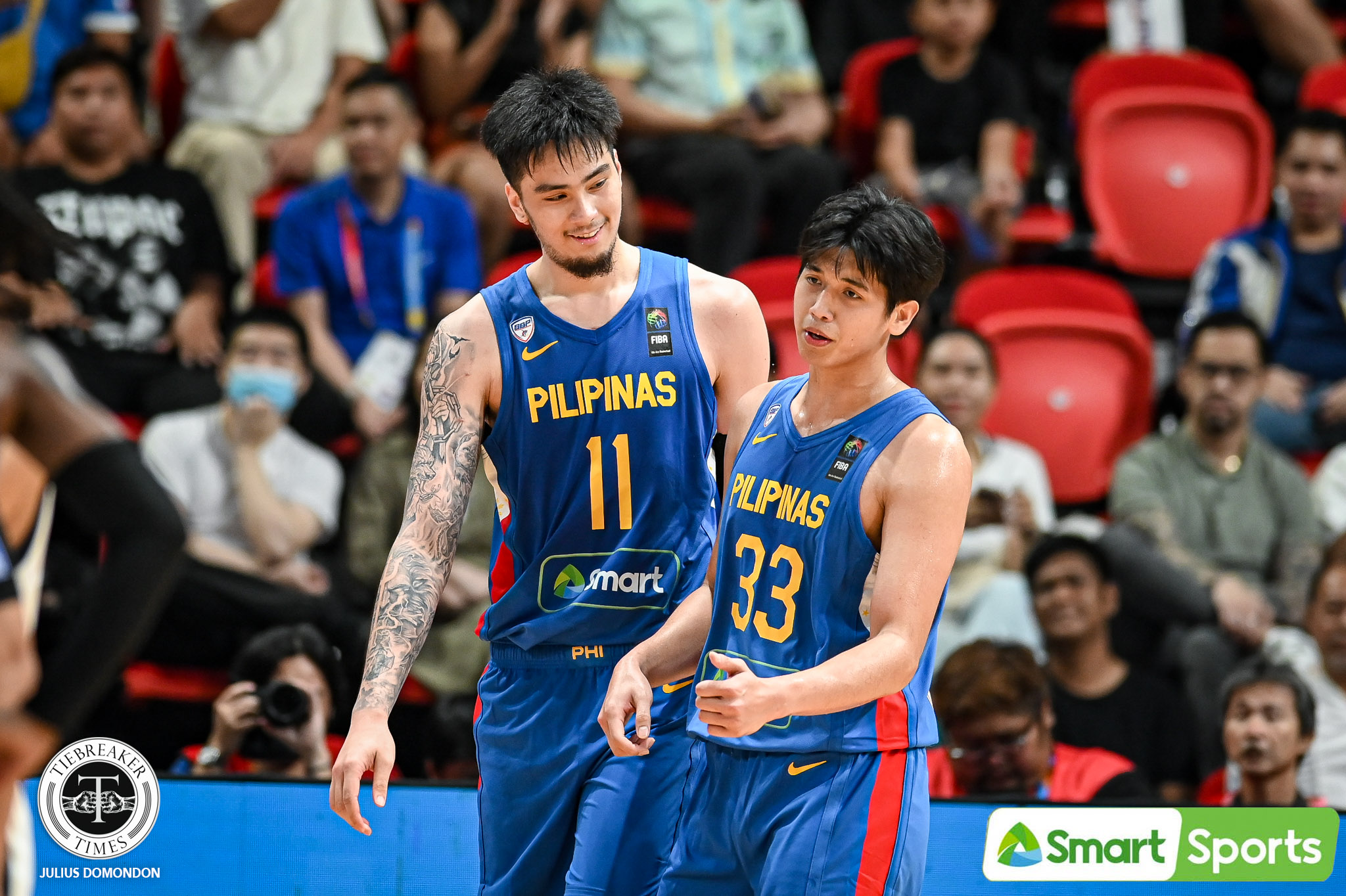 FIBA-ACQ-KAI-SOTTO-CARL-TAMAYO-0195 Gilas welcomes back Ange Kouame for Asia Cup window 2 Basketball DLSU Gilas Pilipinas News PBA - philippine sports news