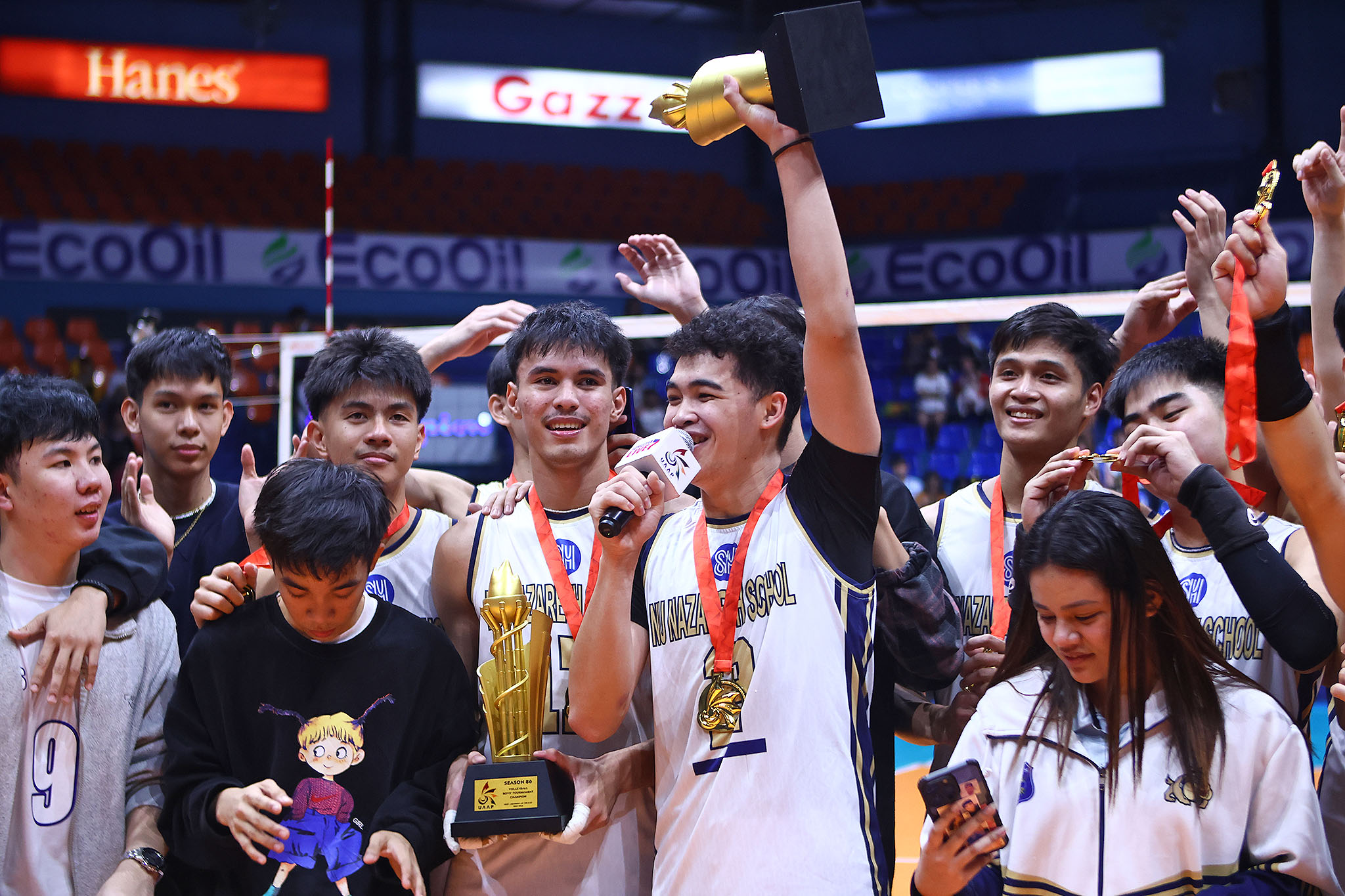 UAAP-86-HSVB-Boys-Jeffe-Gallego-MVP Jeffe Gallego steers NUNS past UE to claim UAAP Boys' Volleyball crown News NU UAAP UE Volleyball - philippine sports news