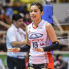 Jen Nierva on the court during Chery Tiggo's streak-breaking win over Creamline in the PVL Philippine Cup