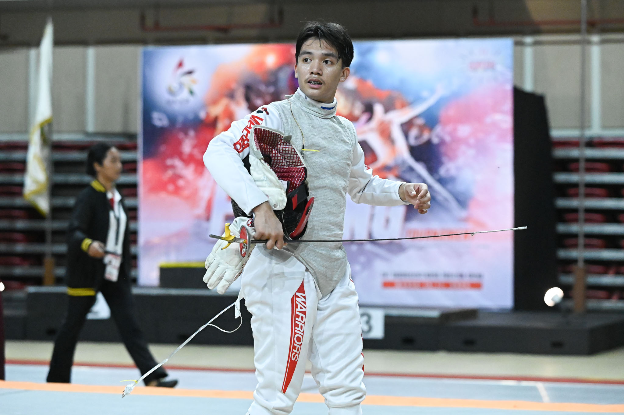 UAAP-86-Fencing-Shawn-Felipe-4 UE secures third consecutive event sweep in UAAP Fencing ADMU DLSU Fencing News UAAP UE UP UST - philippine sports news