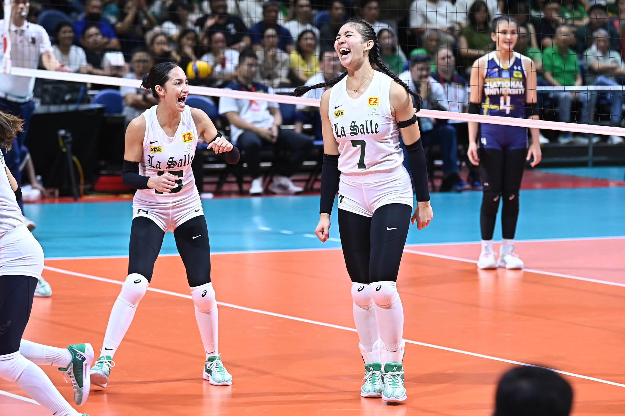Provido and Laput star in DLSU's win over challenger NU in UAAP 86 Women's Volleyball