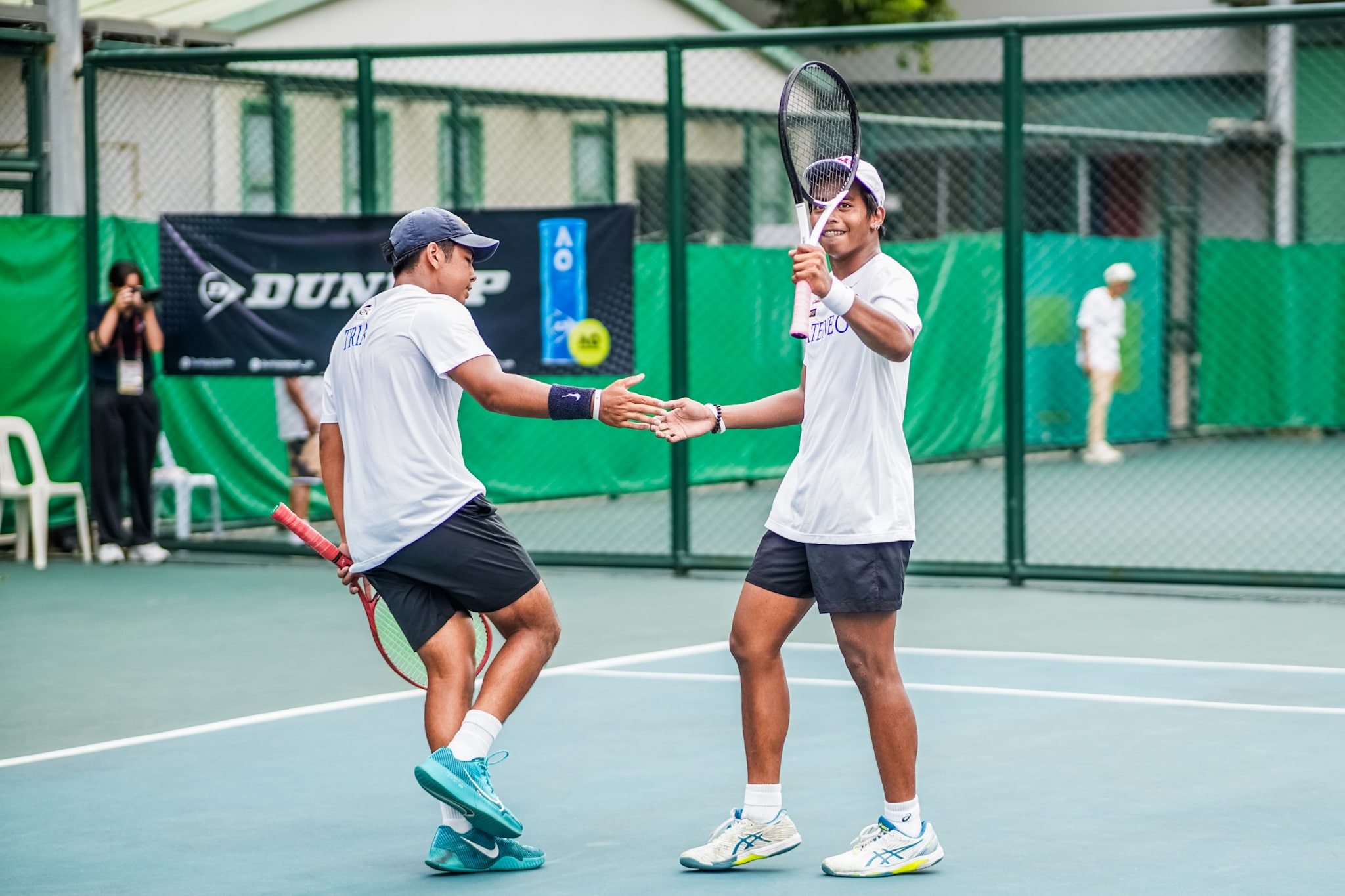 UAAP-S86-MENS-TENNIS-Gonzaga-Tria-2-min UAAP 86 Tennis: NU women's, Ateneo men's force winner-take-all ties vs UST ADMU News NU Tennis UAAP UST - philippine sports news