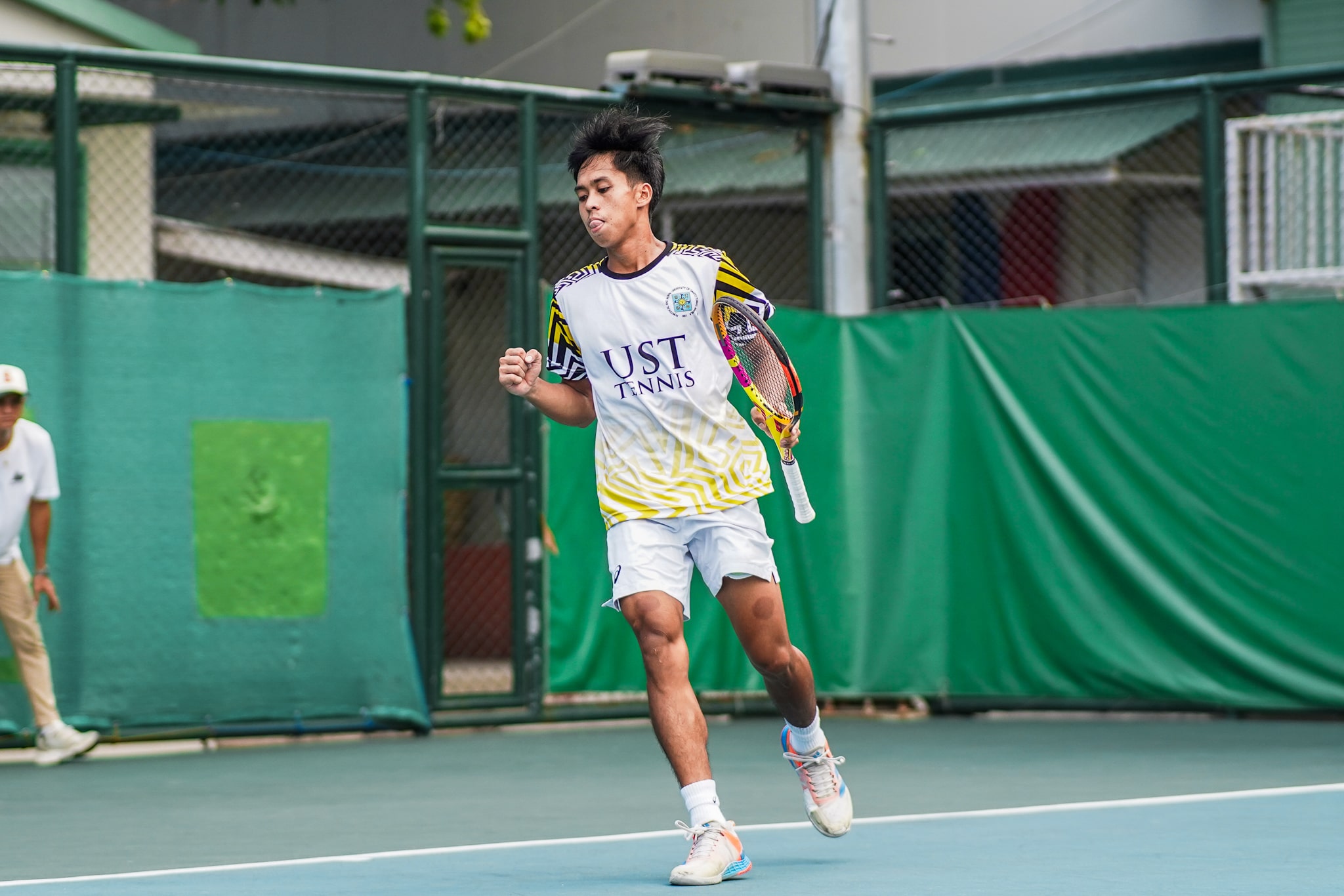 UAAP-S86-MENS-TENNIS-Tangub-Ericjay-3-min UAAP 86 Tennis: NU women's, Ateneo men's force winner-take-all ties vs UST ADMU News NU Tennis UAAP UST - philippine sports news
