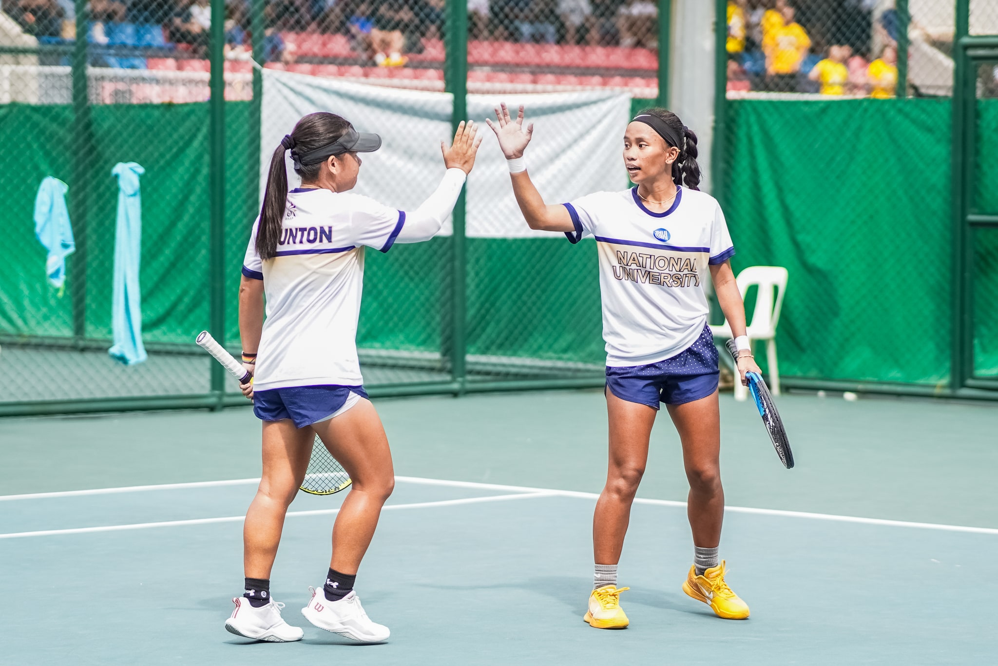UAAP-S86-WOMENS-TENNIS-Bornia-Ragunton-min UAAP 86 Tennis: NU women's, Ateneo men's force winner-take-all ties vs UST ADMU News NU Tennis UAAP UST - philippine sports news