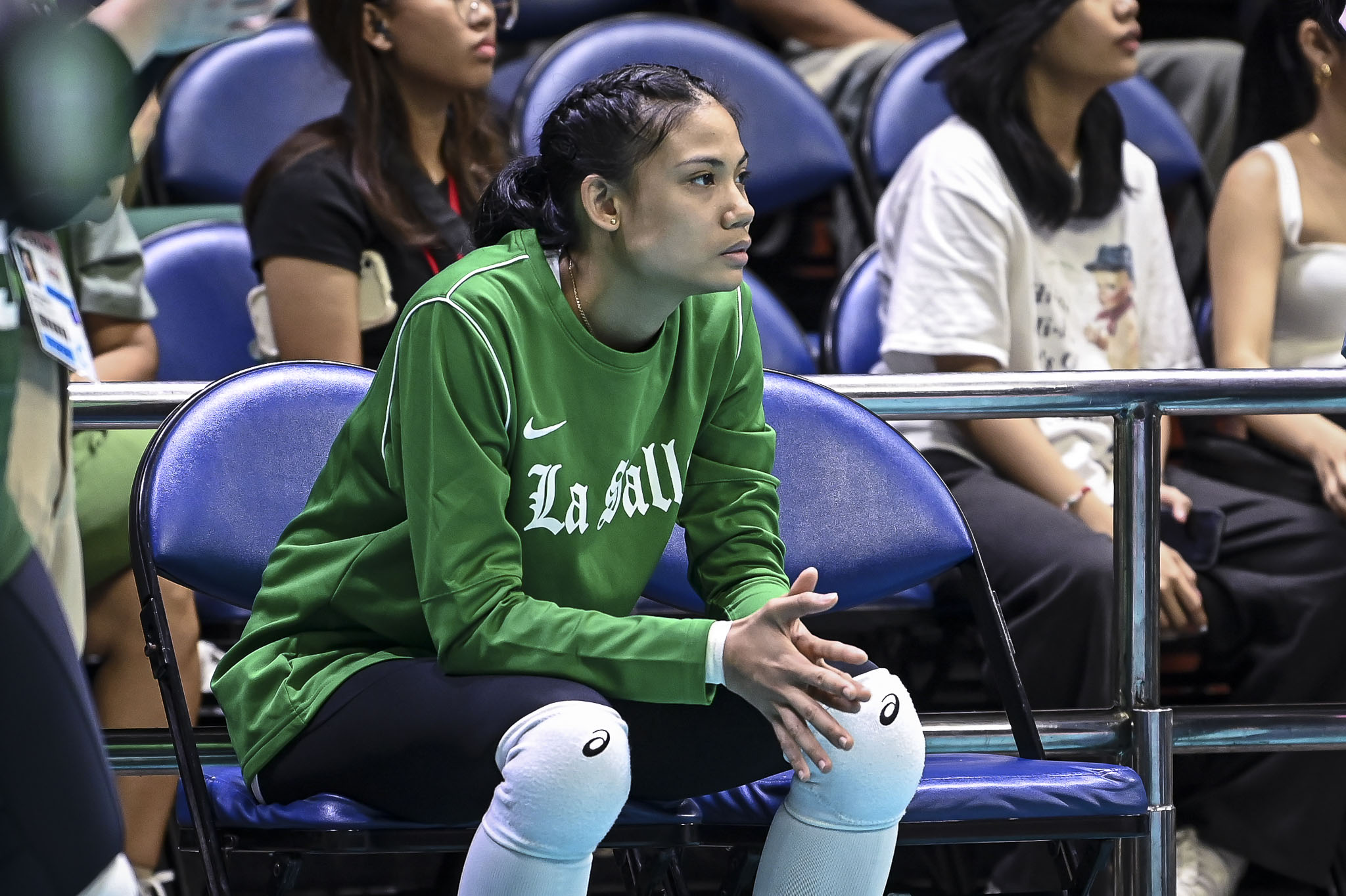 UAAP86-WVB-Angel-Canino-3960 La Salle's injury woes intensify as Jyne Soreño suffers setback DLSU News UAAP Volleyball - philippine sports news